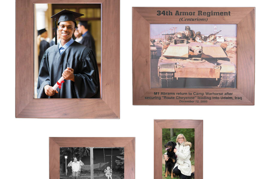 Wooden Photo Frames Black Acid Apparel