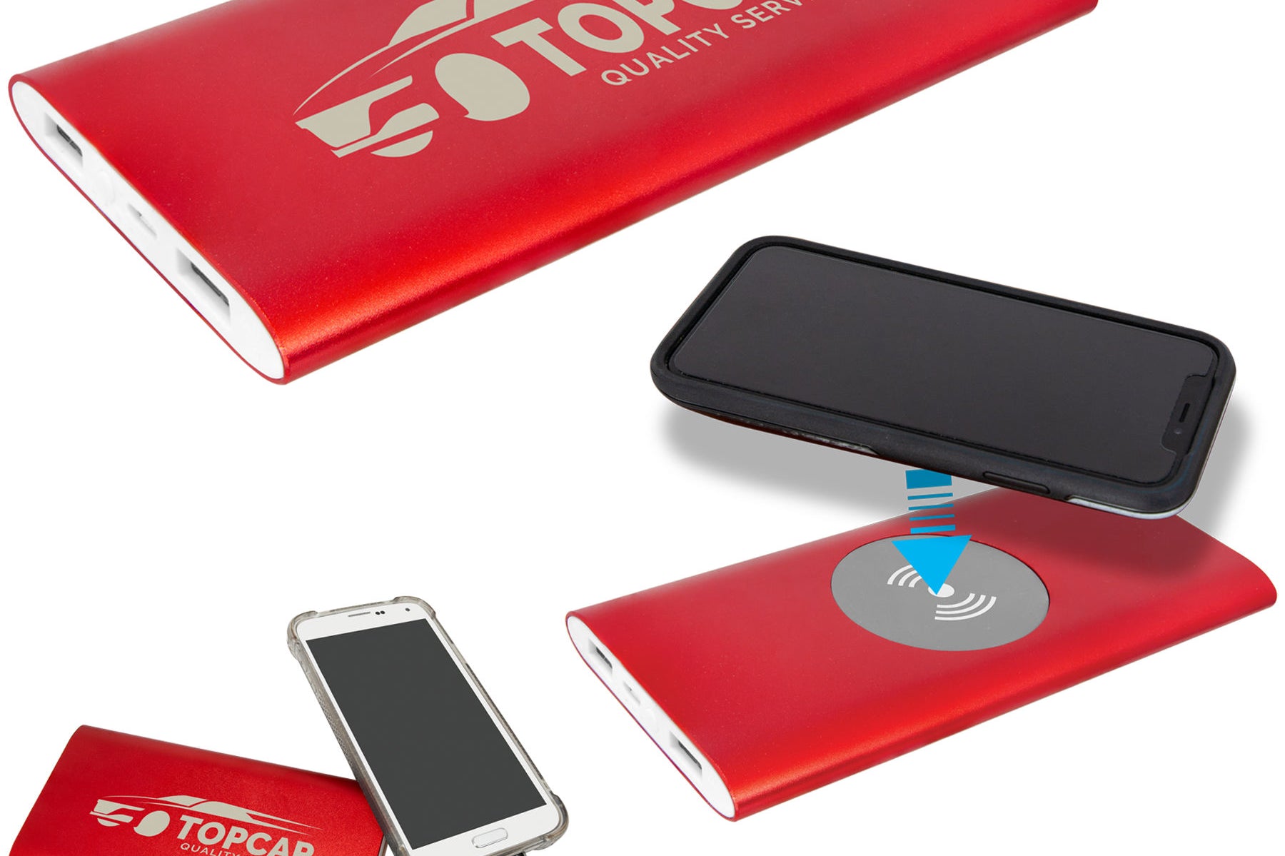 Anodized Aluminum Power Bank Black Acid Apparel