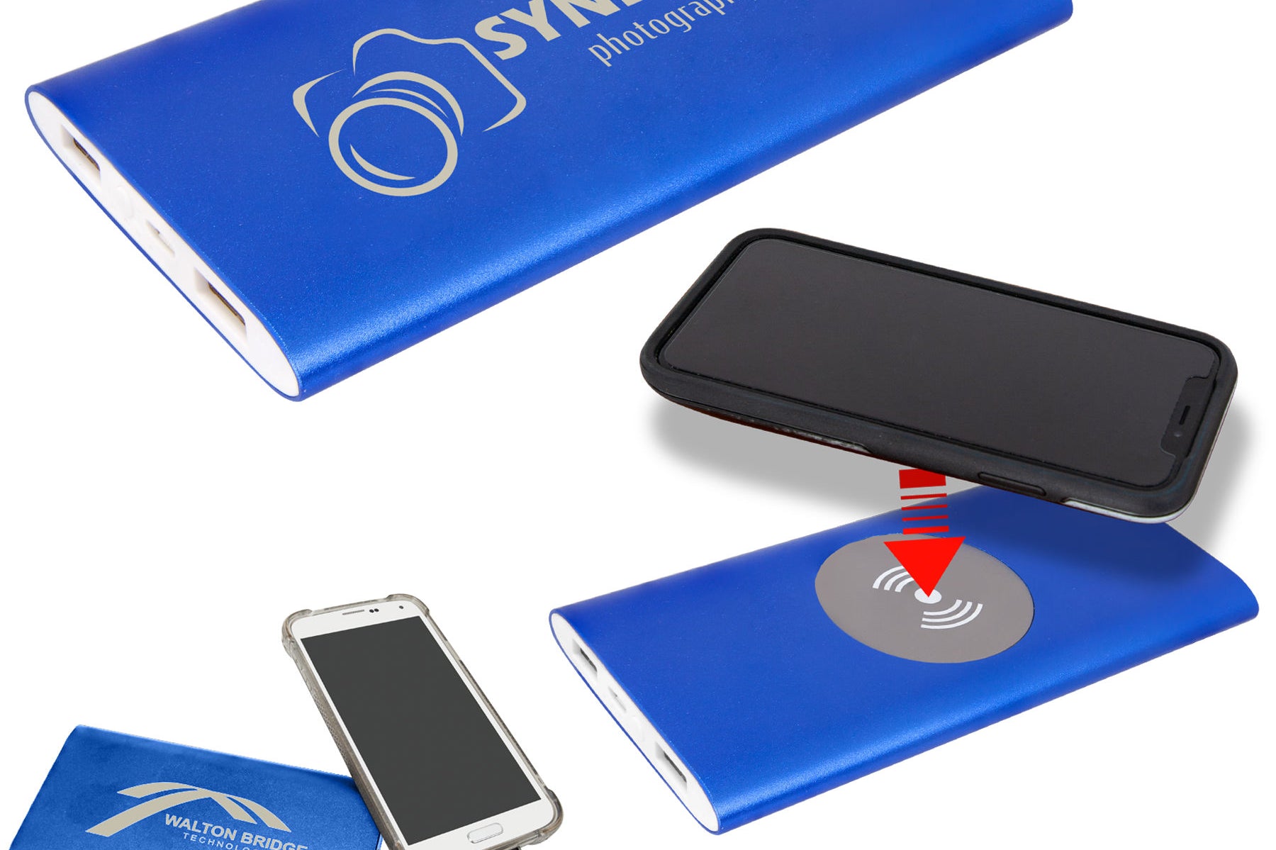 Anodized Aluminum Power Bank Black Acid Apparel