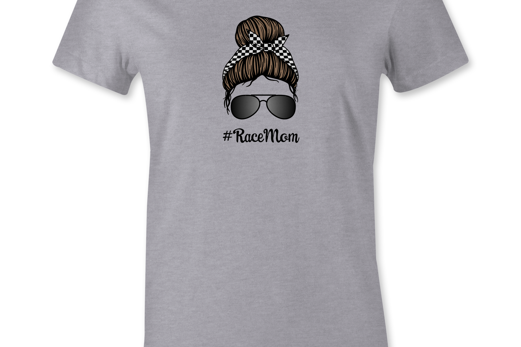 #RaceMom Tshirts Black Acid Apparel