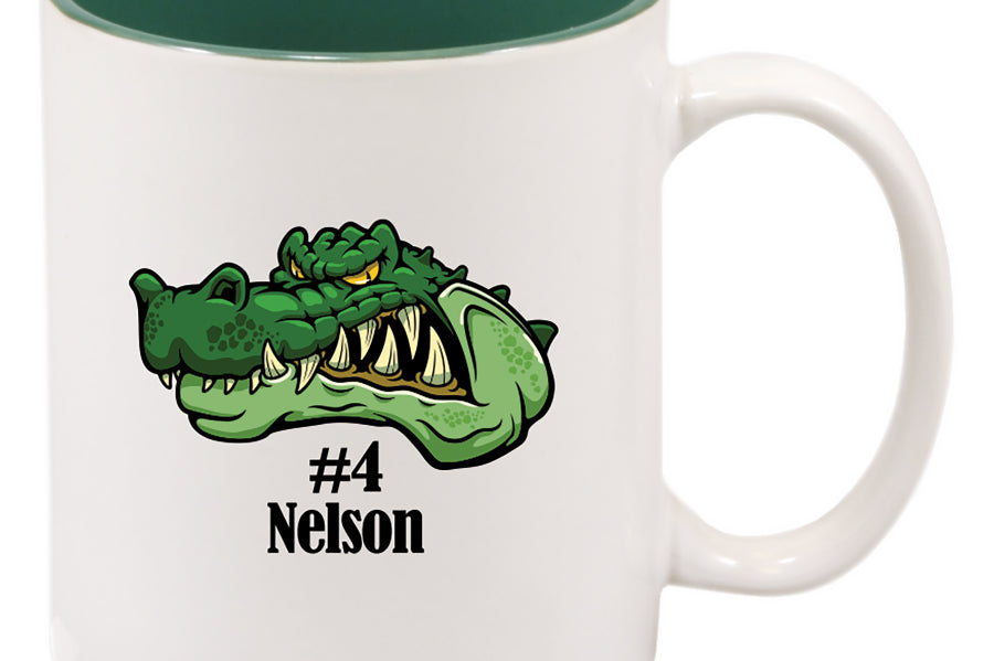 Standard Ceramic Coffee Mug - S Series Black Acid Apparel