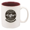 Standard Ceramic Coffee Mug - S Series Black Acid Apparel