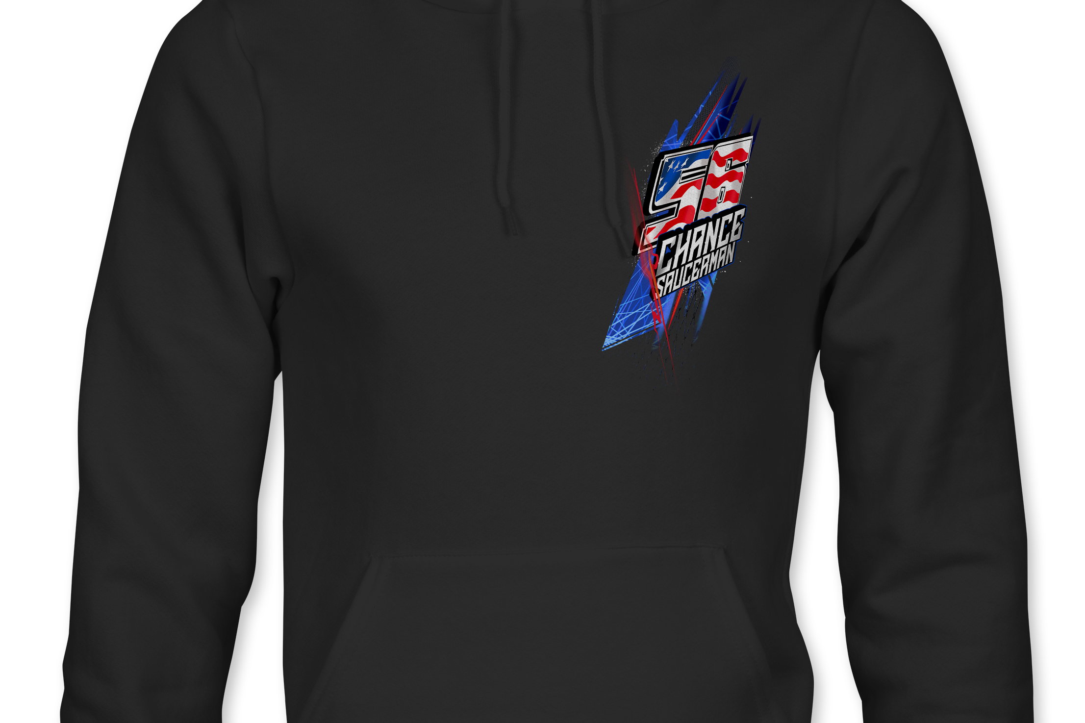 Chance Saucerman Hoodies Black Acid Apparel