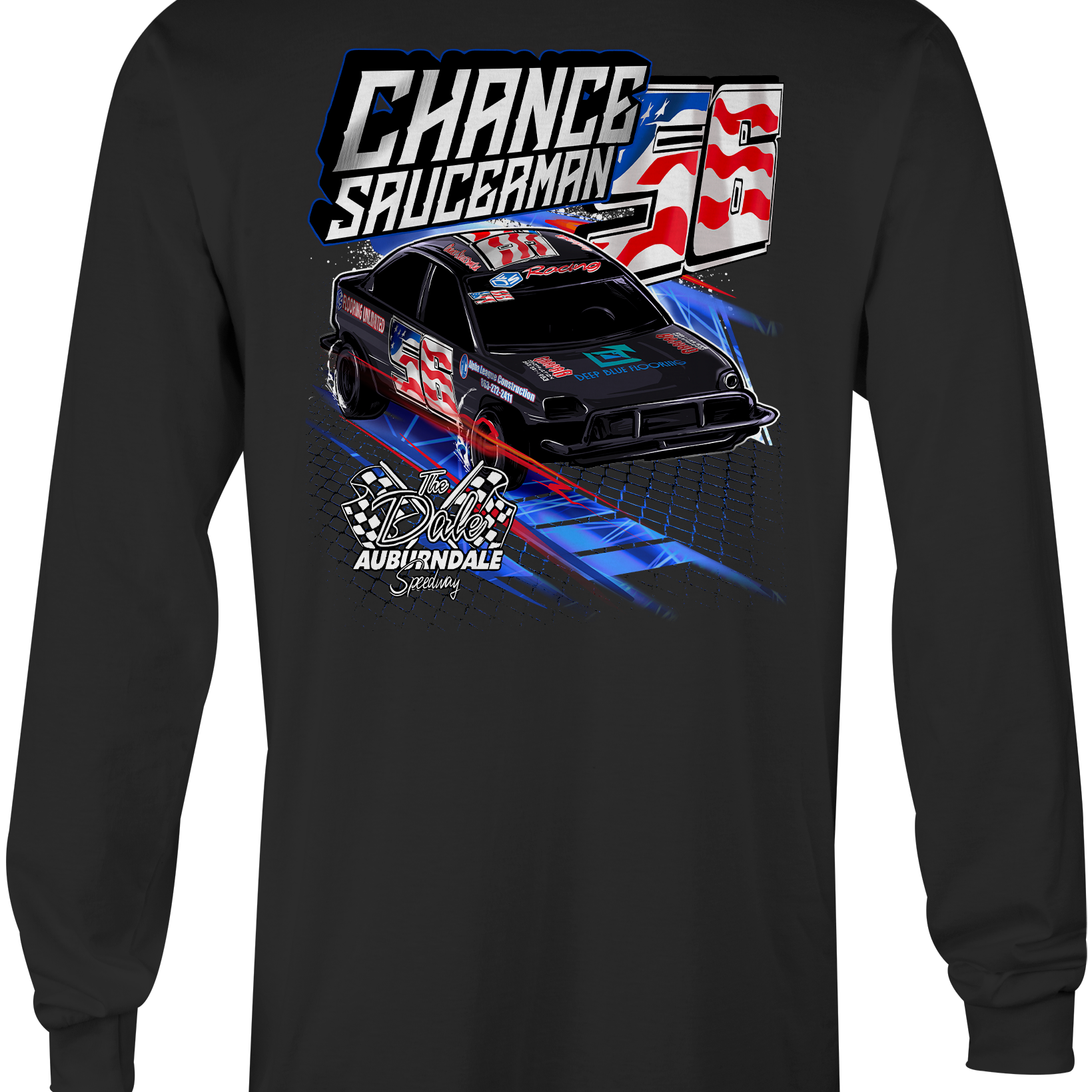 Chance Saucerman Long Sleeves Black Acid Apparel