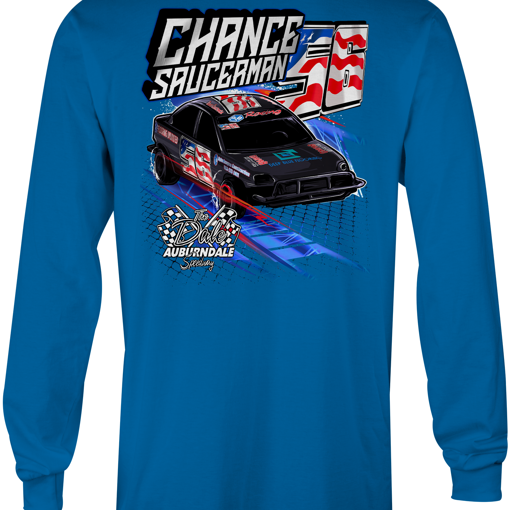 Chance Saucerman Long Sleeves Black Acid Apparel