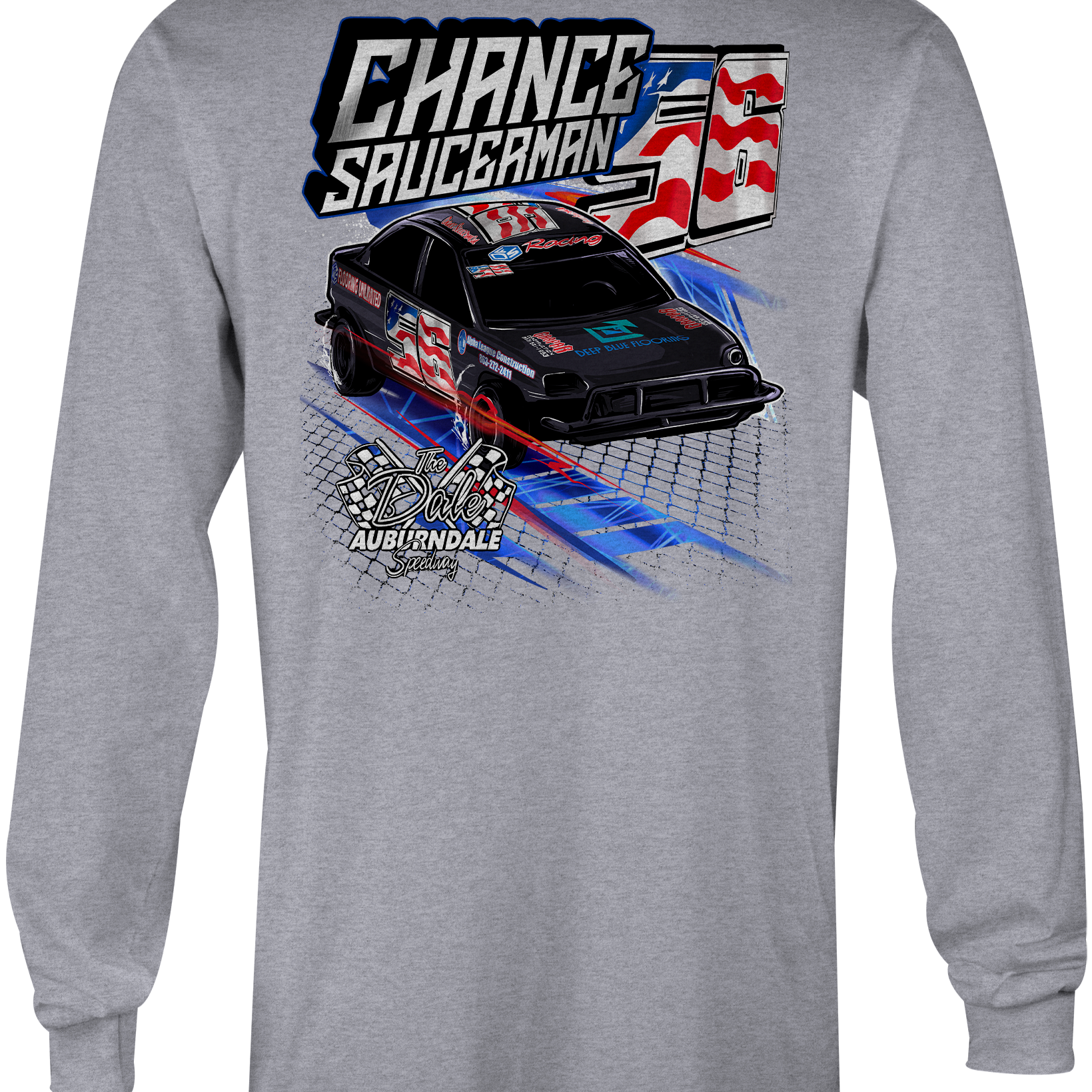 Chance Saucerman Long Sleeves Black Acid Apparel