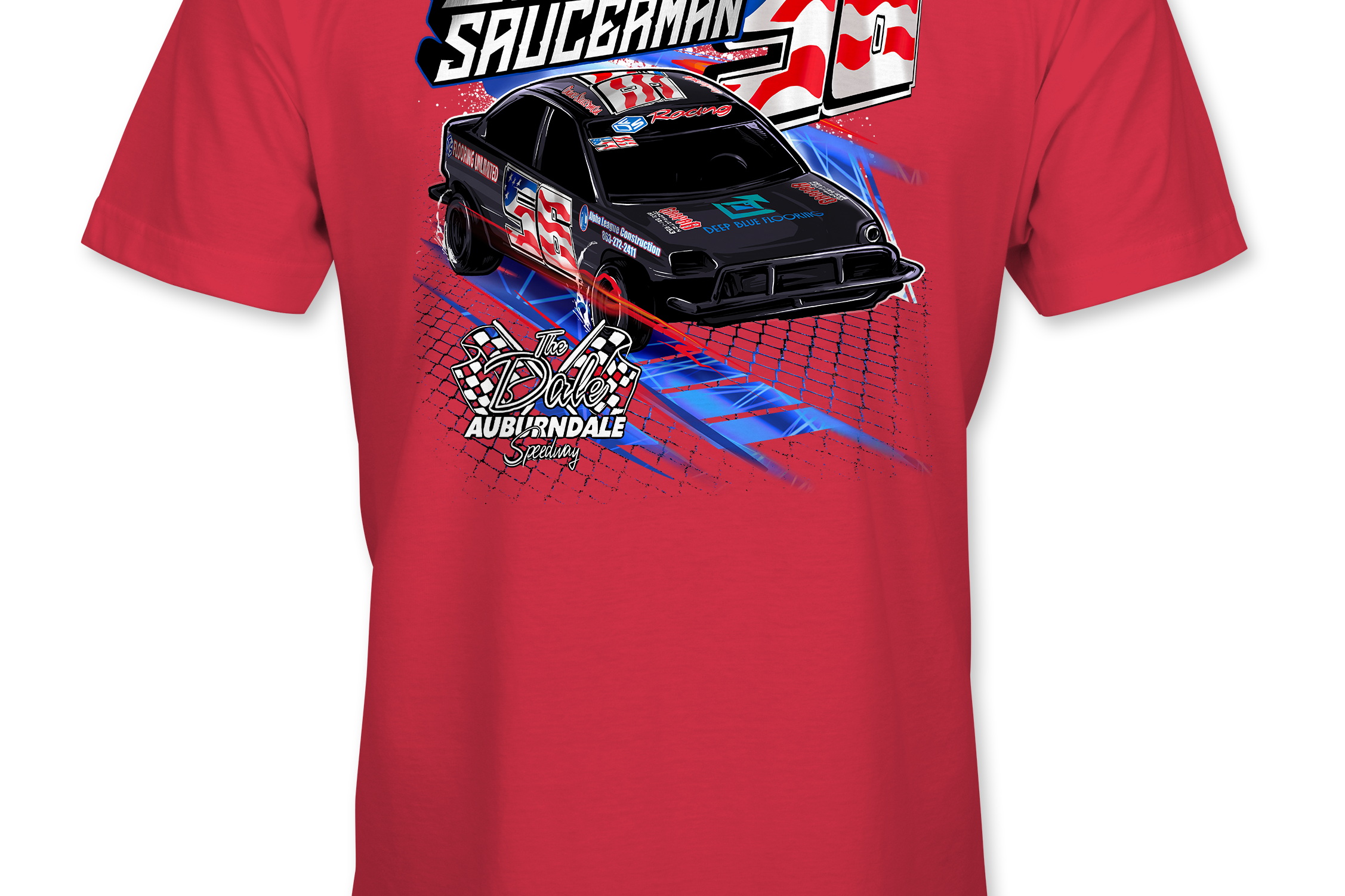 Chance Saucerman T-Shirts Black Acid Apparel