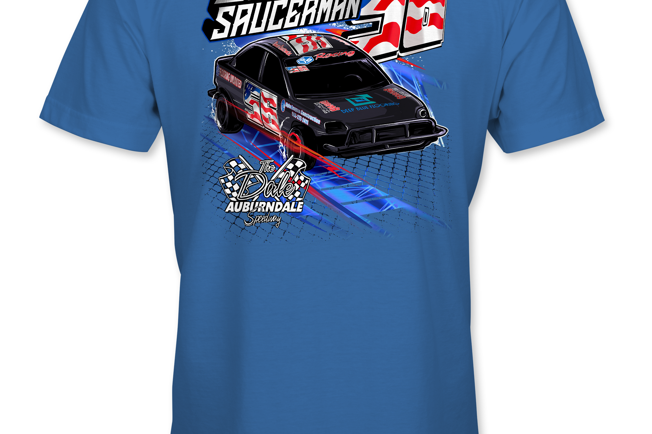 Chance Saucerman T-Shirts Black Acid Apparel