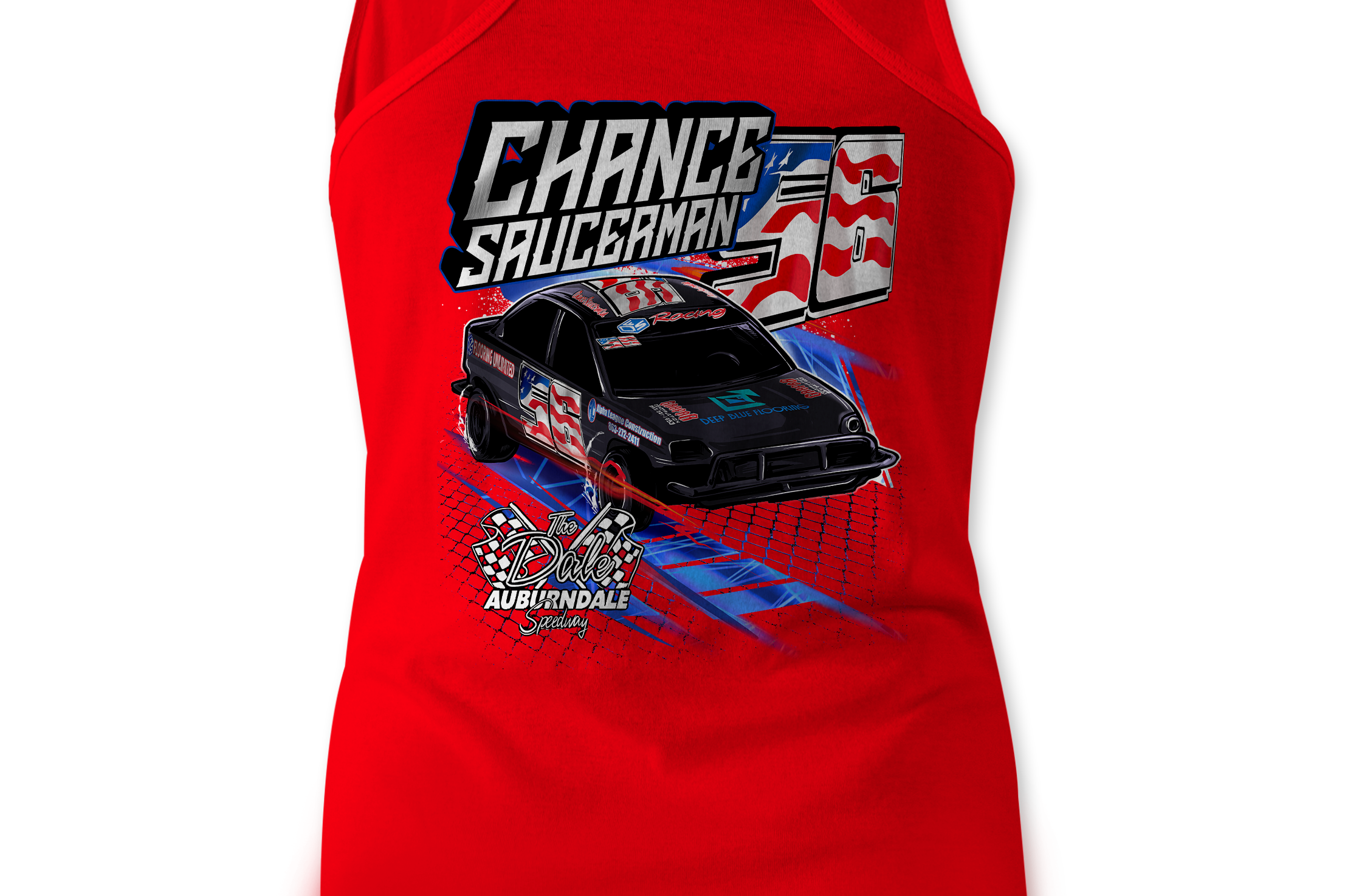 Chance Saucerman Tank Tops Black Acid Apparel