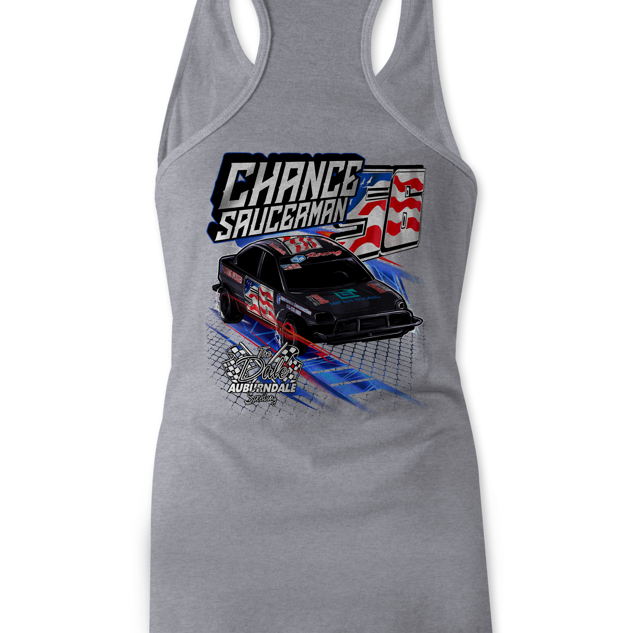 Chance Saucerman Tank Tops Black Acid Apparel