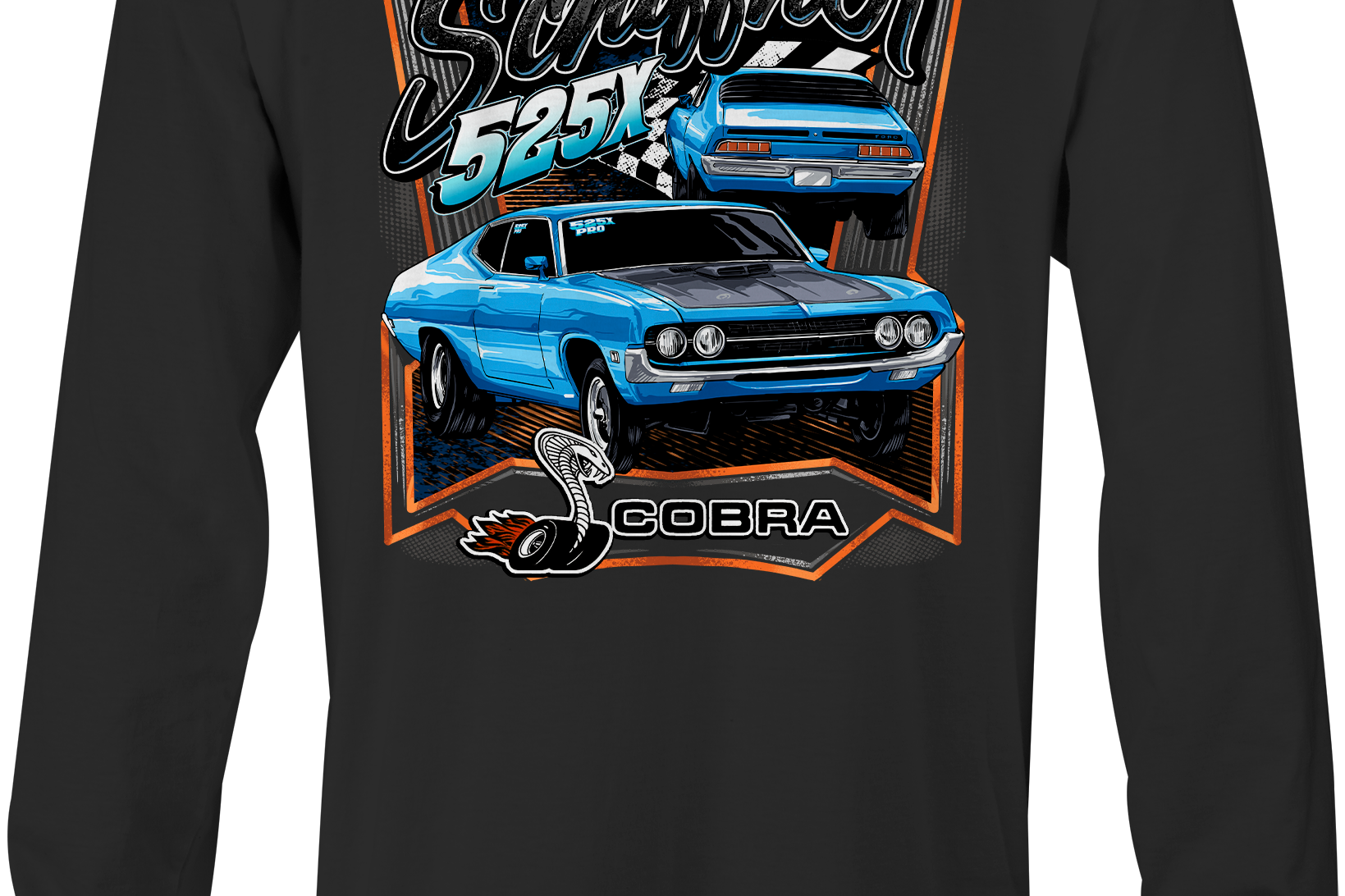 Mark Schiffner Long Sleeves Black Acid Apparel