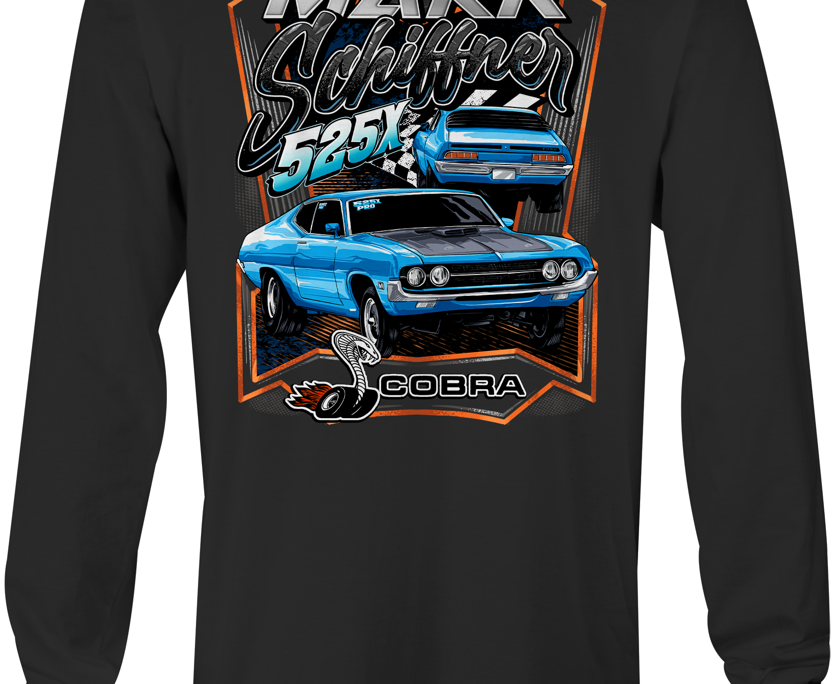 Mark Schiffner Long Sleeves Black Acid Apparel