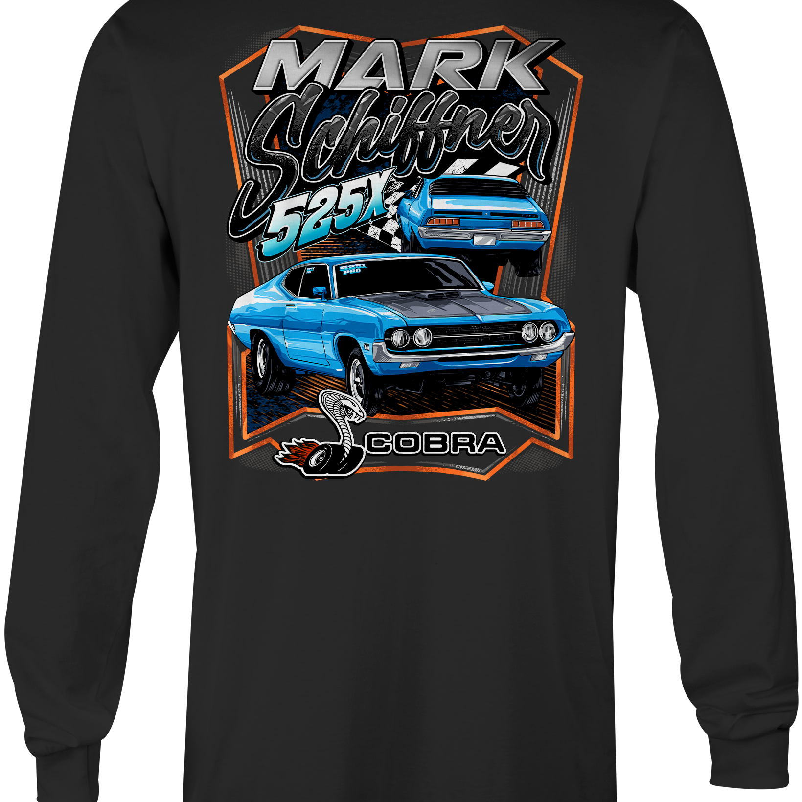 Mark Schiffner Long Sleeves Black Acid Apparel