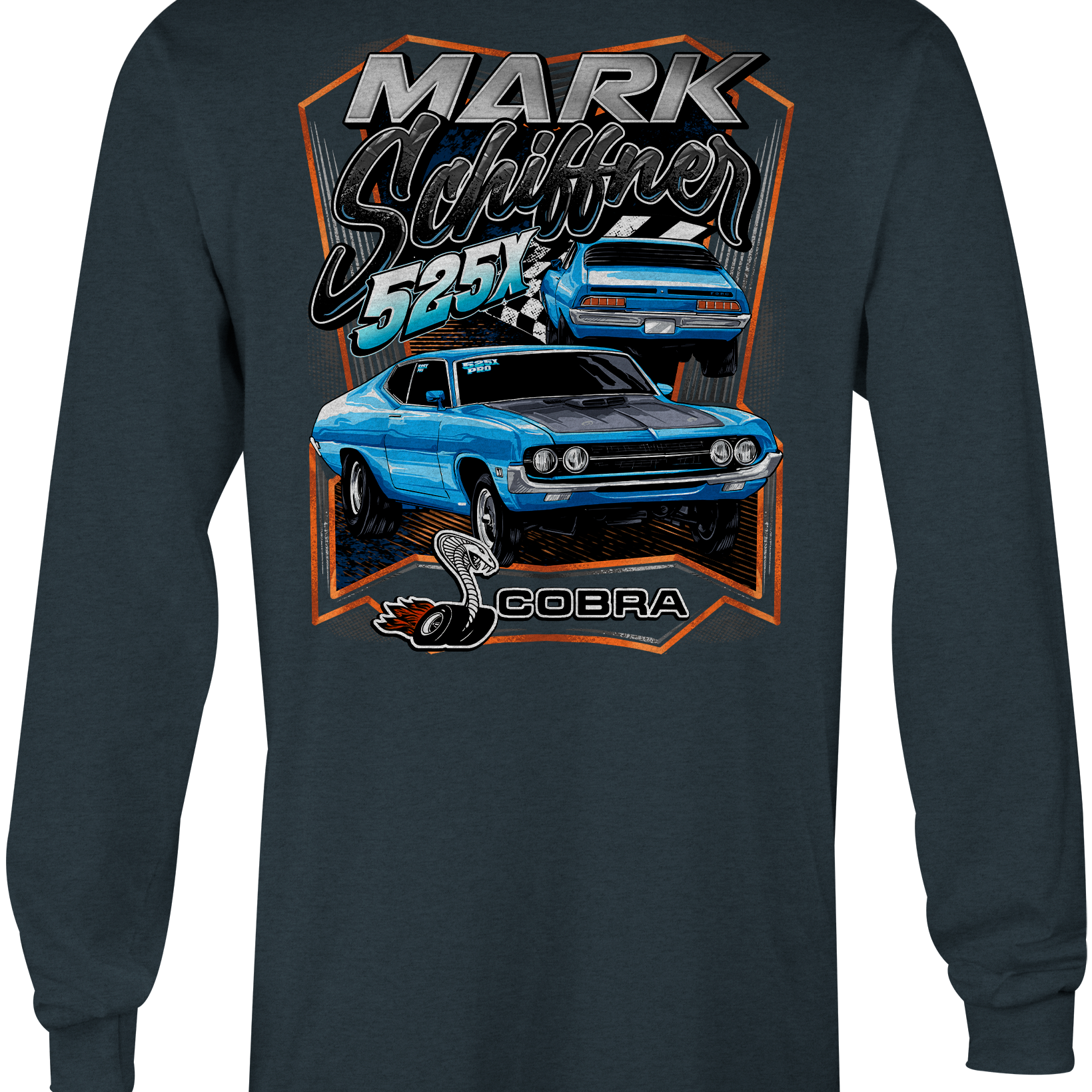 Mark Schiffner Long Sleeves Black Acid Apparel