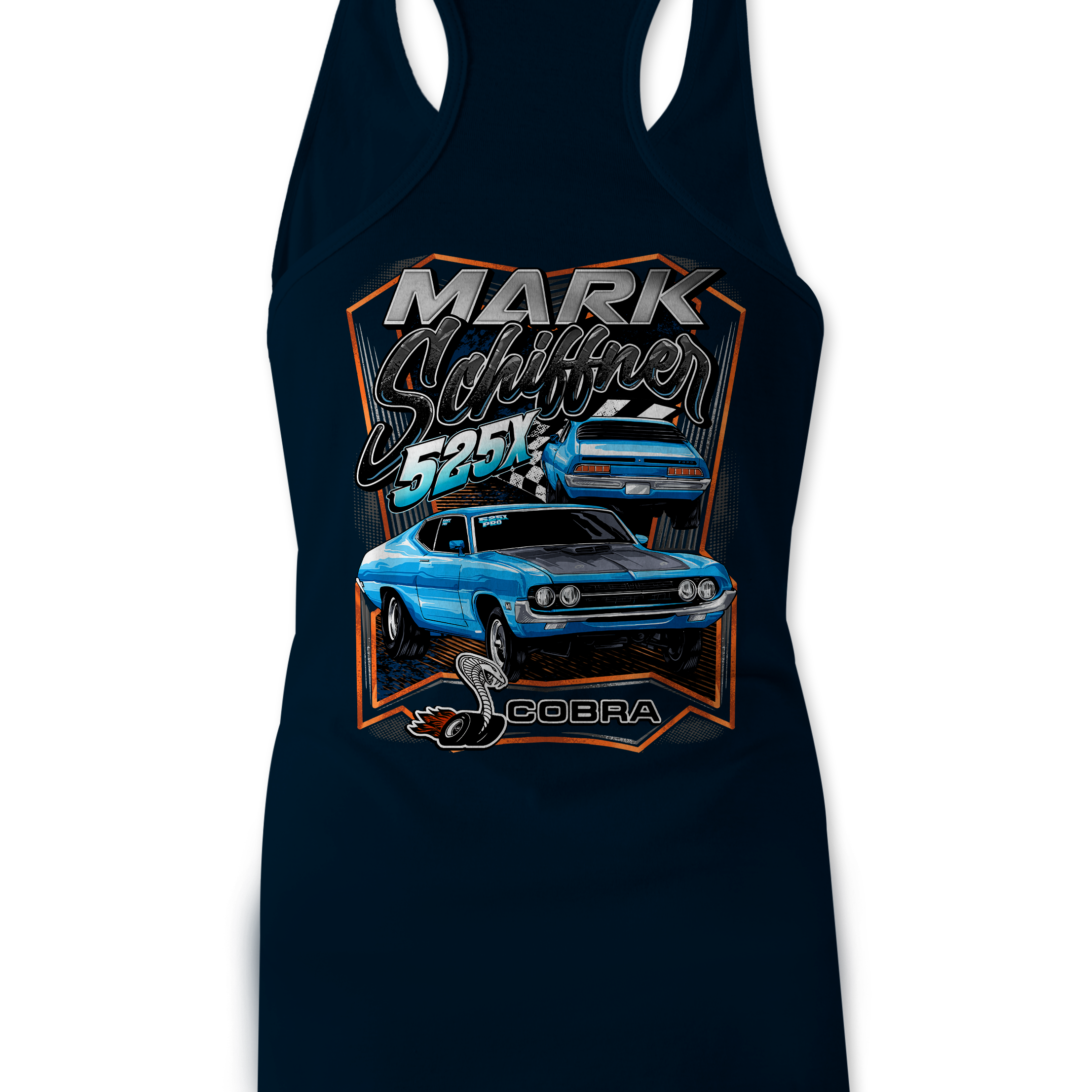 Mark Schiffner Tank Tops Black Acid Apparel