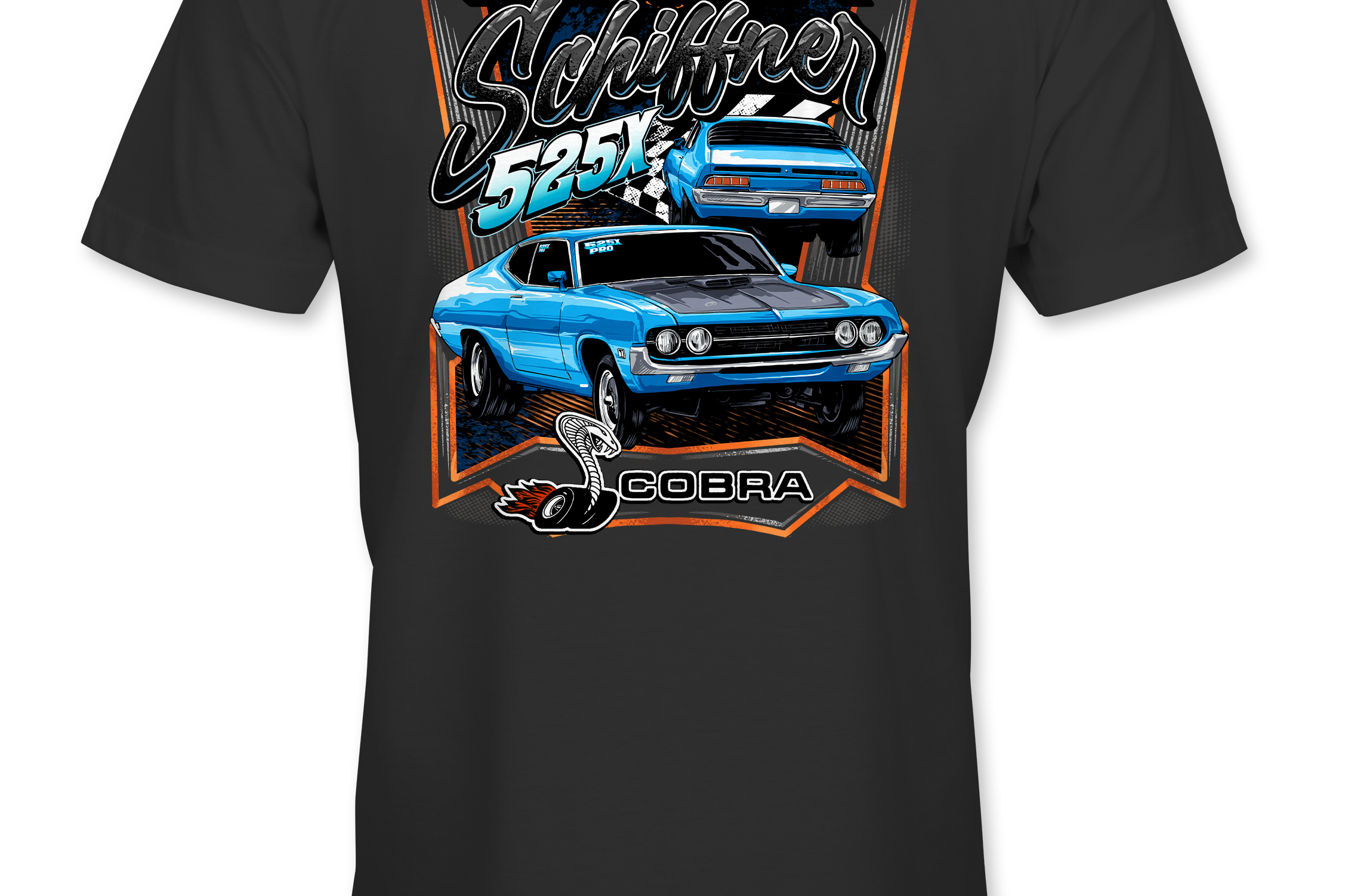 Mark Schiffner T-Shirts Black Acid Apparel