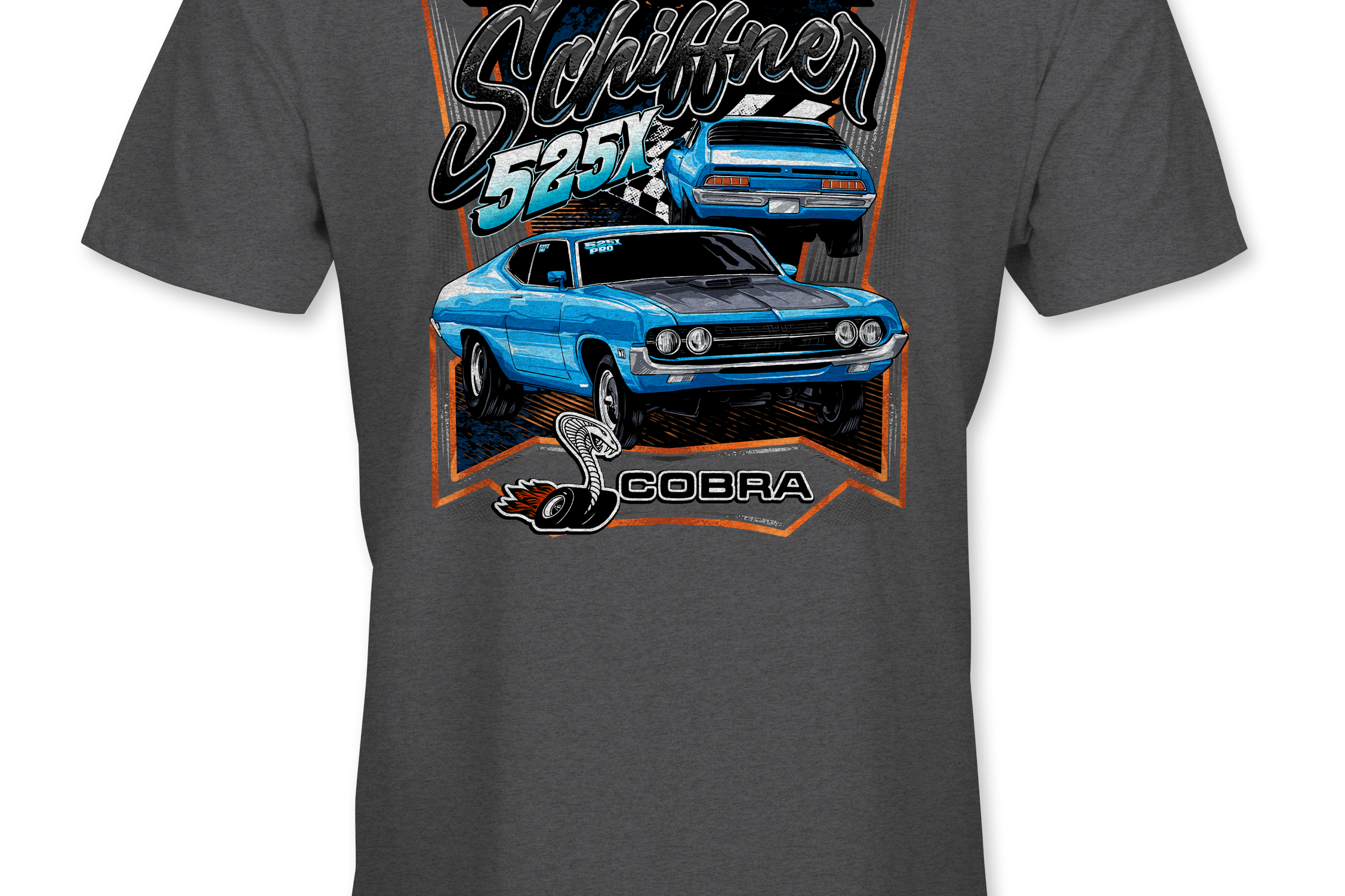 Mark Schiffner T-Shirts Black Acid Apparel