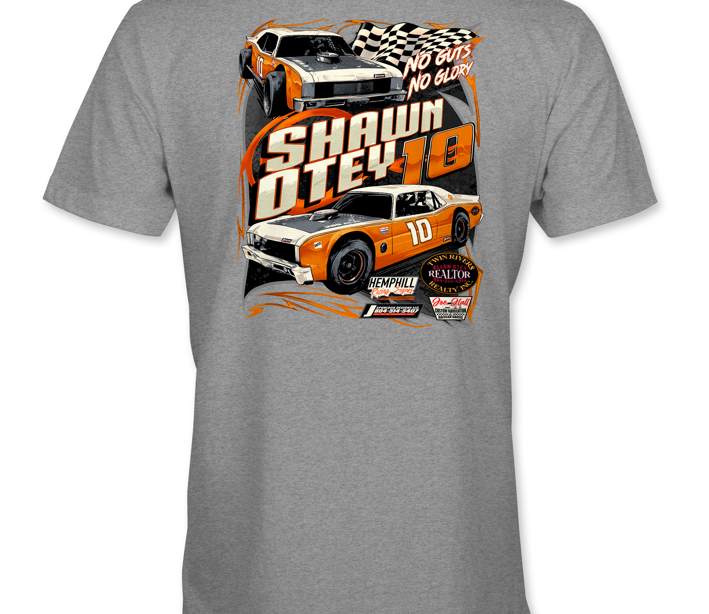 Shawn Otey Nova T-Shirts Black Acid Apparel