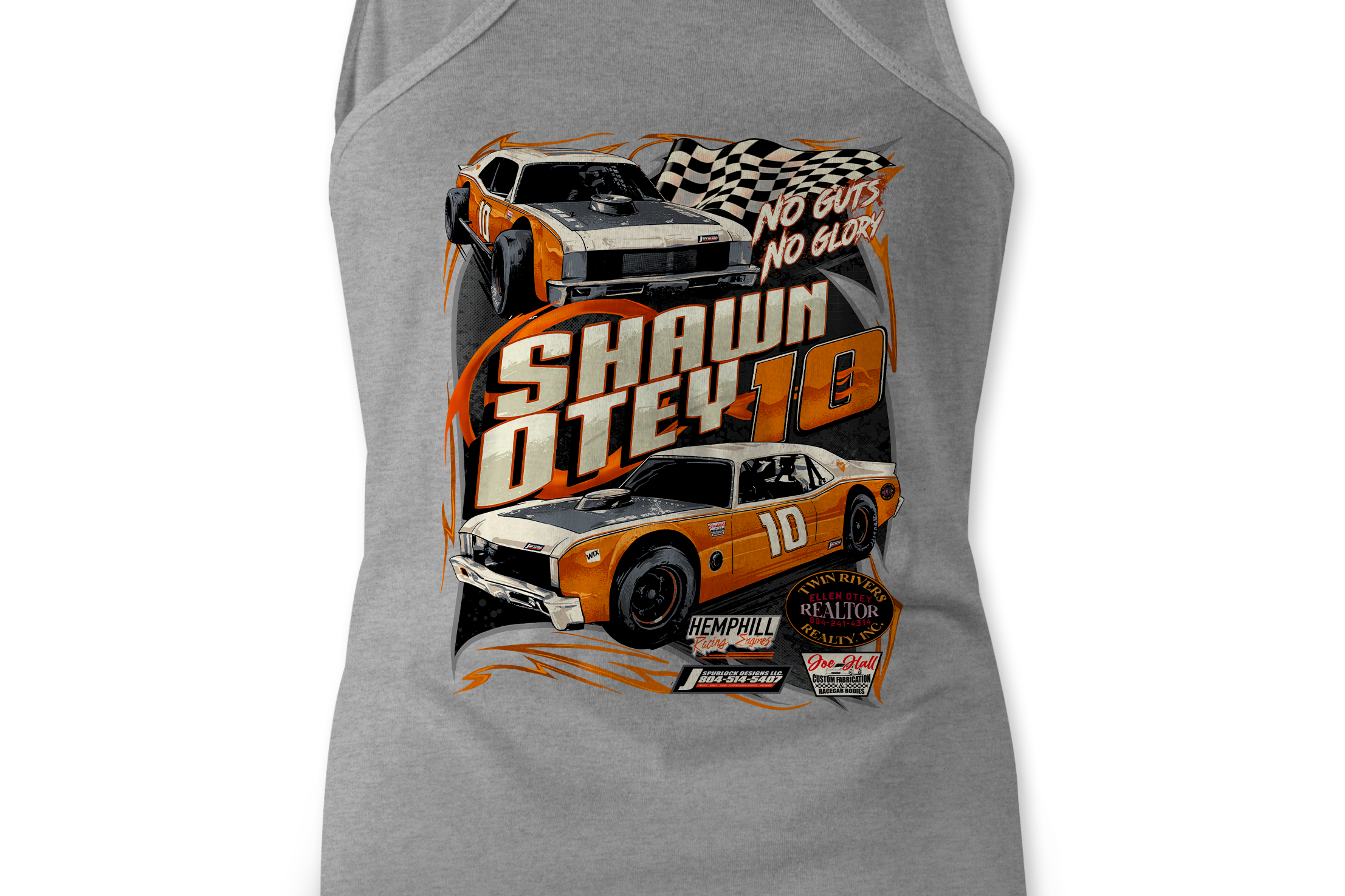 Shawn Otey Nova Tank Tops Black Acid Apparel