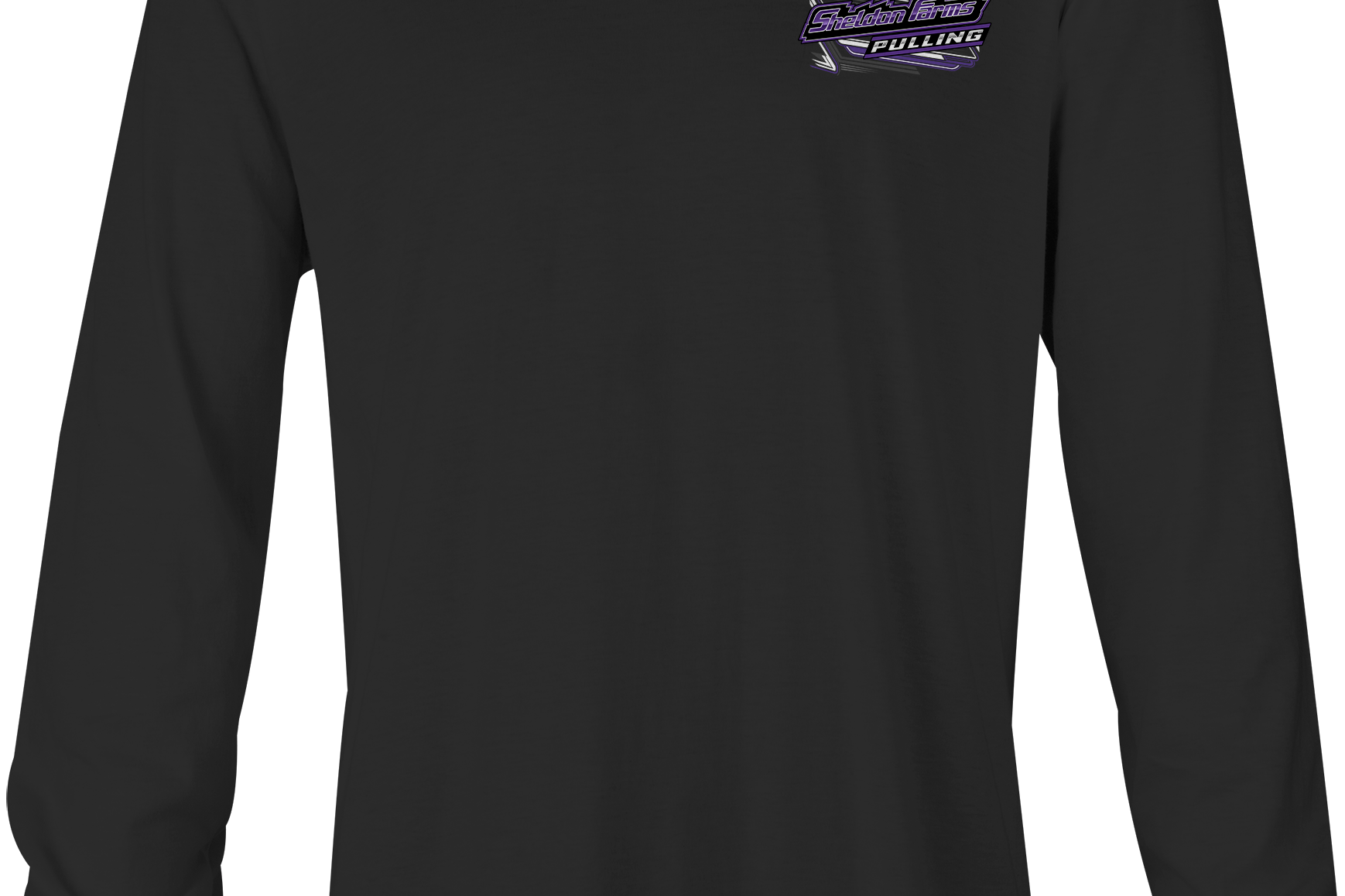 Sheldon Farms Pulling Long Sleeves Black Acid Apparel