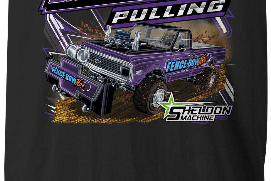 Sheldon Farms Pulling Tank Tops Black Acid Apparel