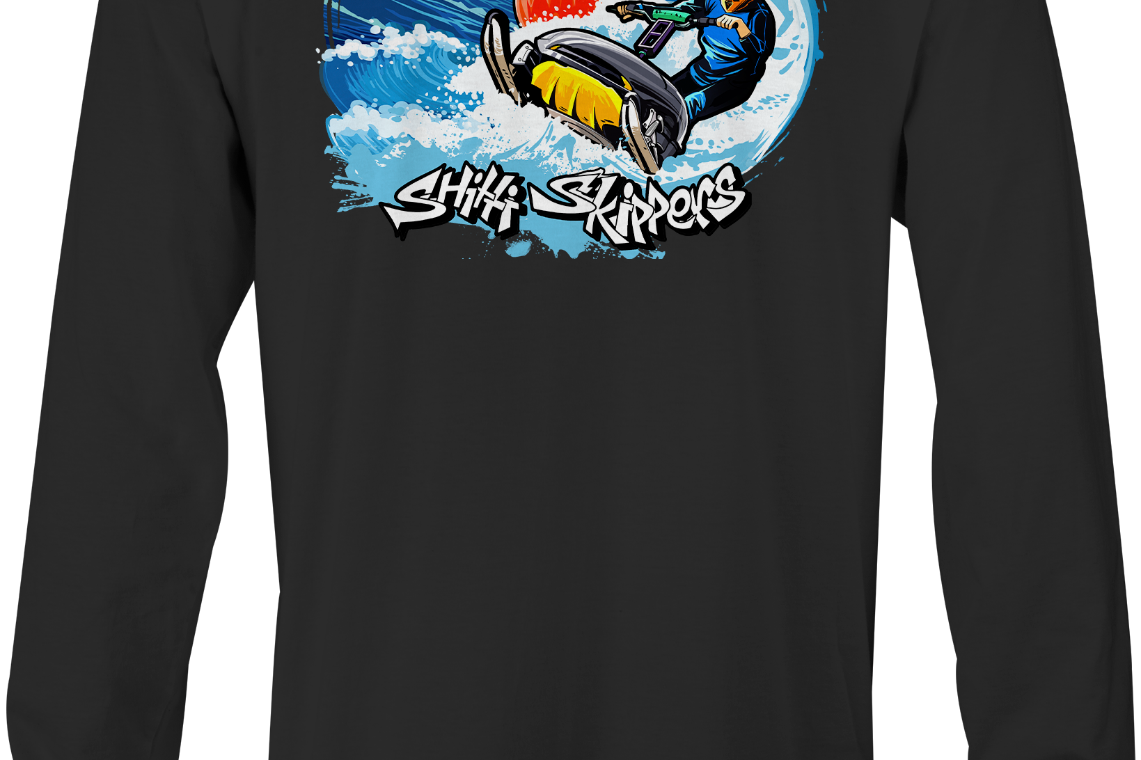 Shitti Skippers Long Sleeves Black Acid Apparel
