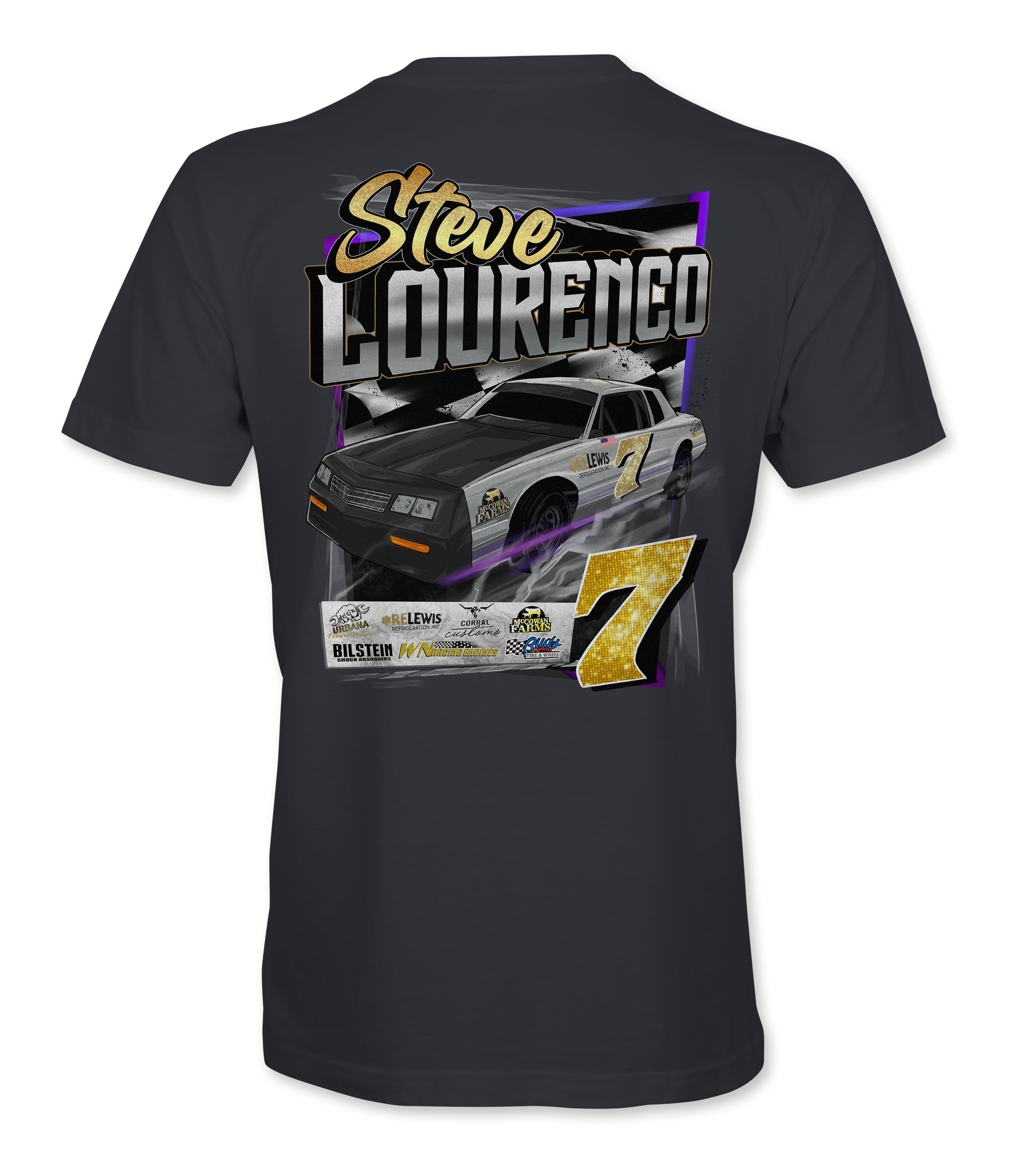Steve Lourenco T-Shirts Black Acid Apparel
