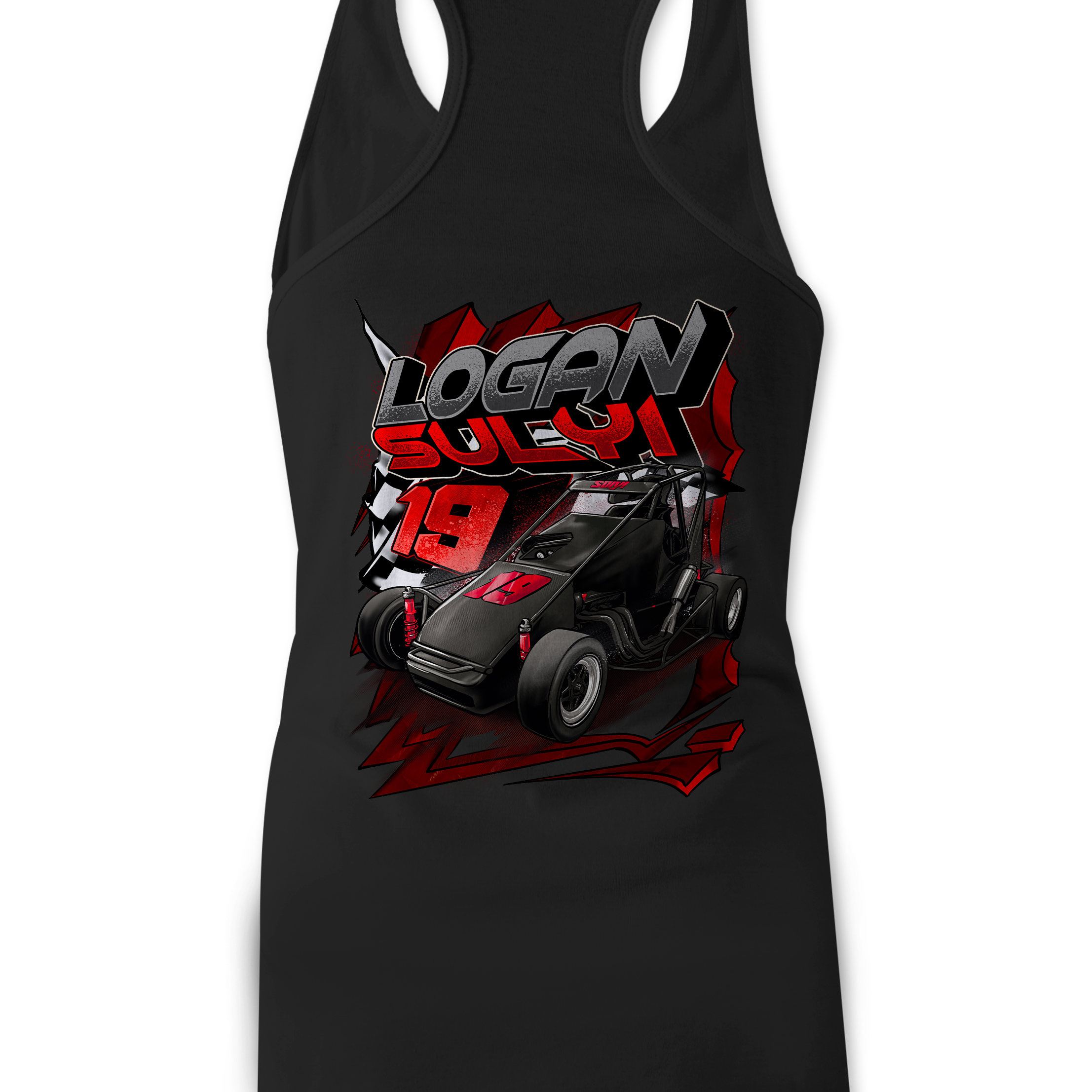 Logan Sulyi Tank Tops Black Acid Apparel