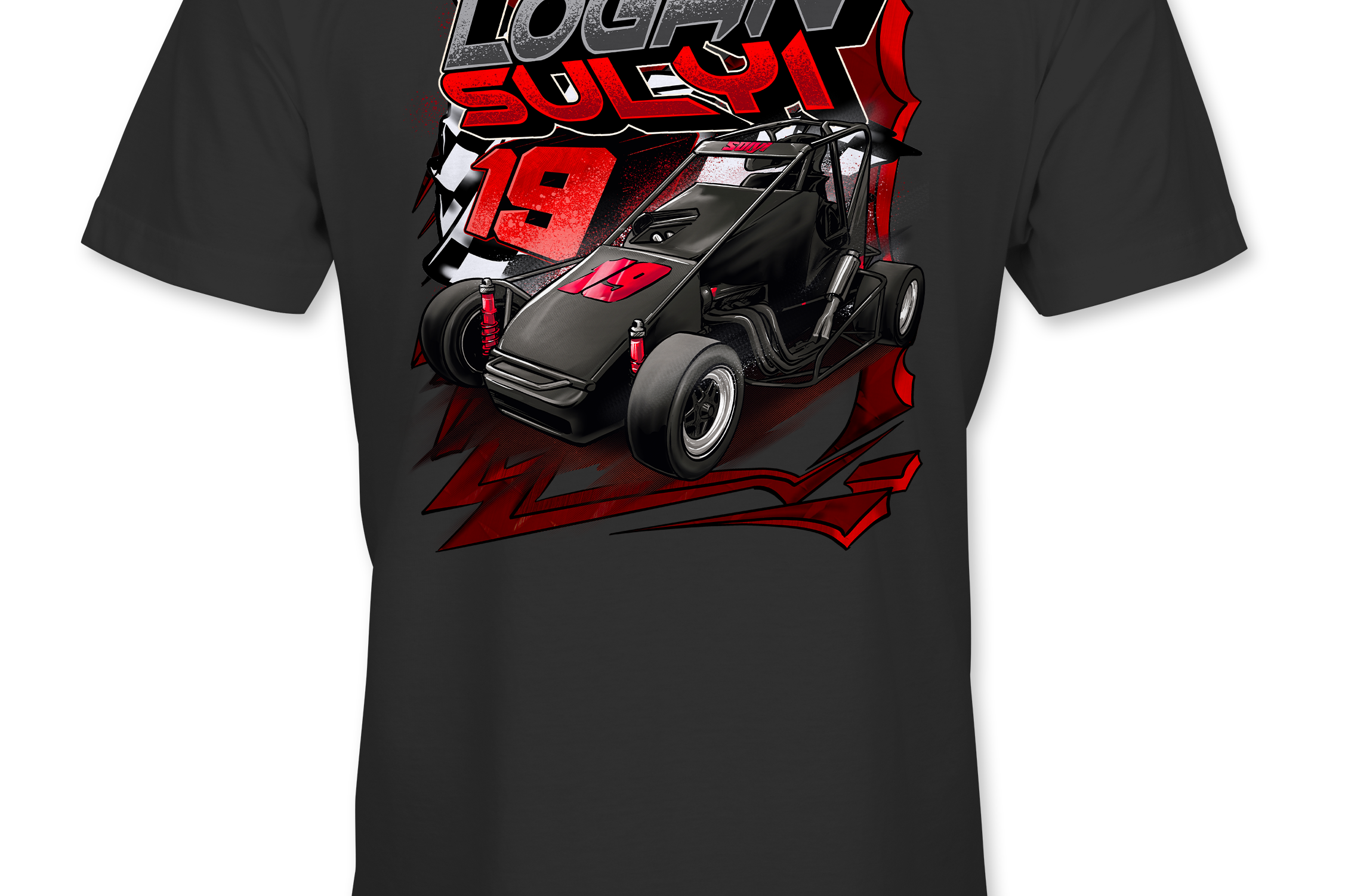 Logan Sulyi T-Shirts Black Acid Apparel