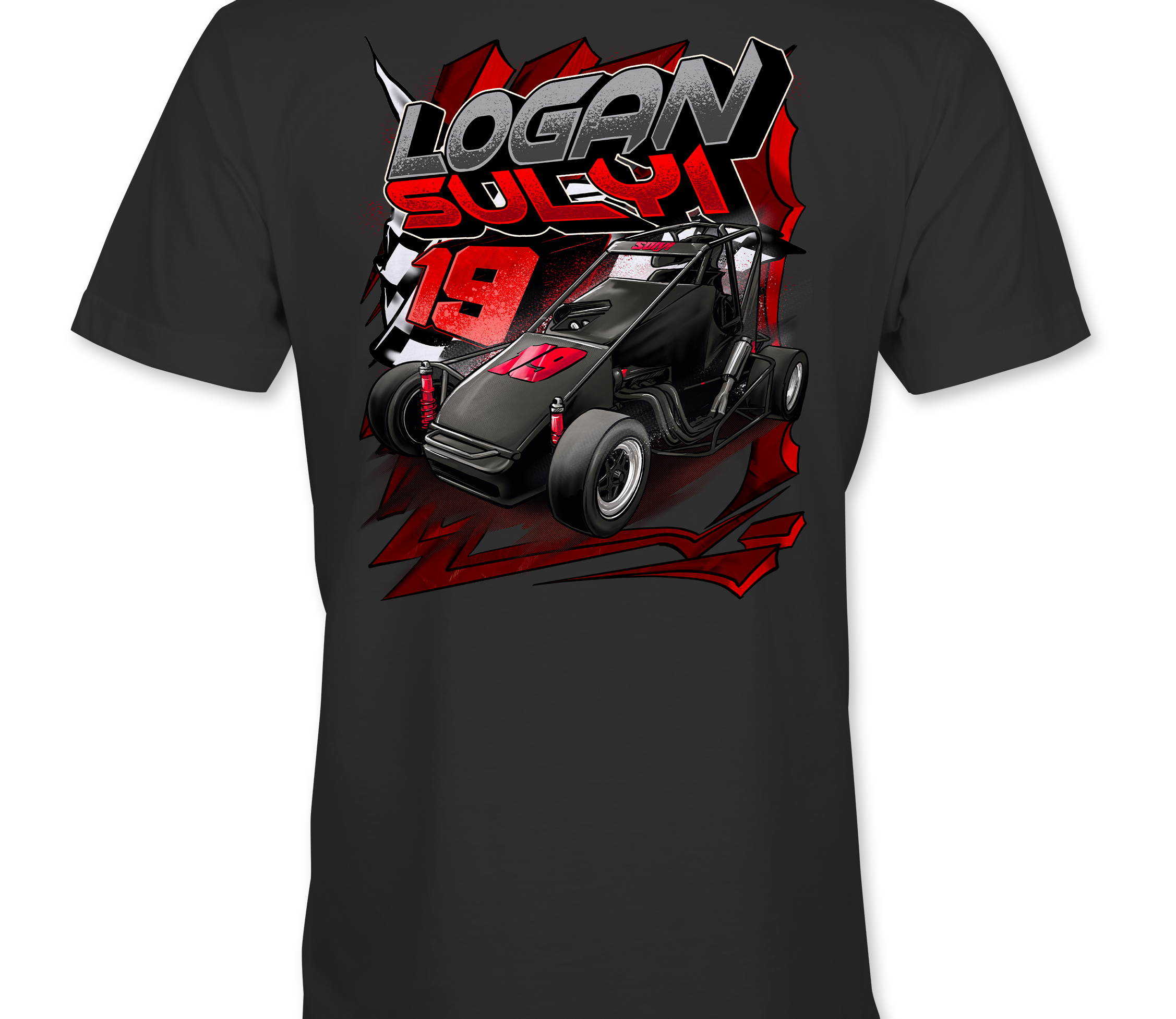 Logan Sulyi T-Shirts Black Acid Apparel