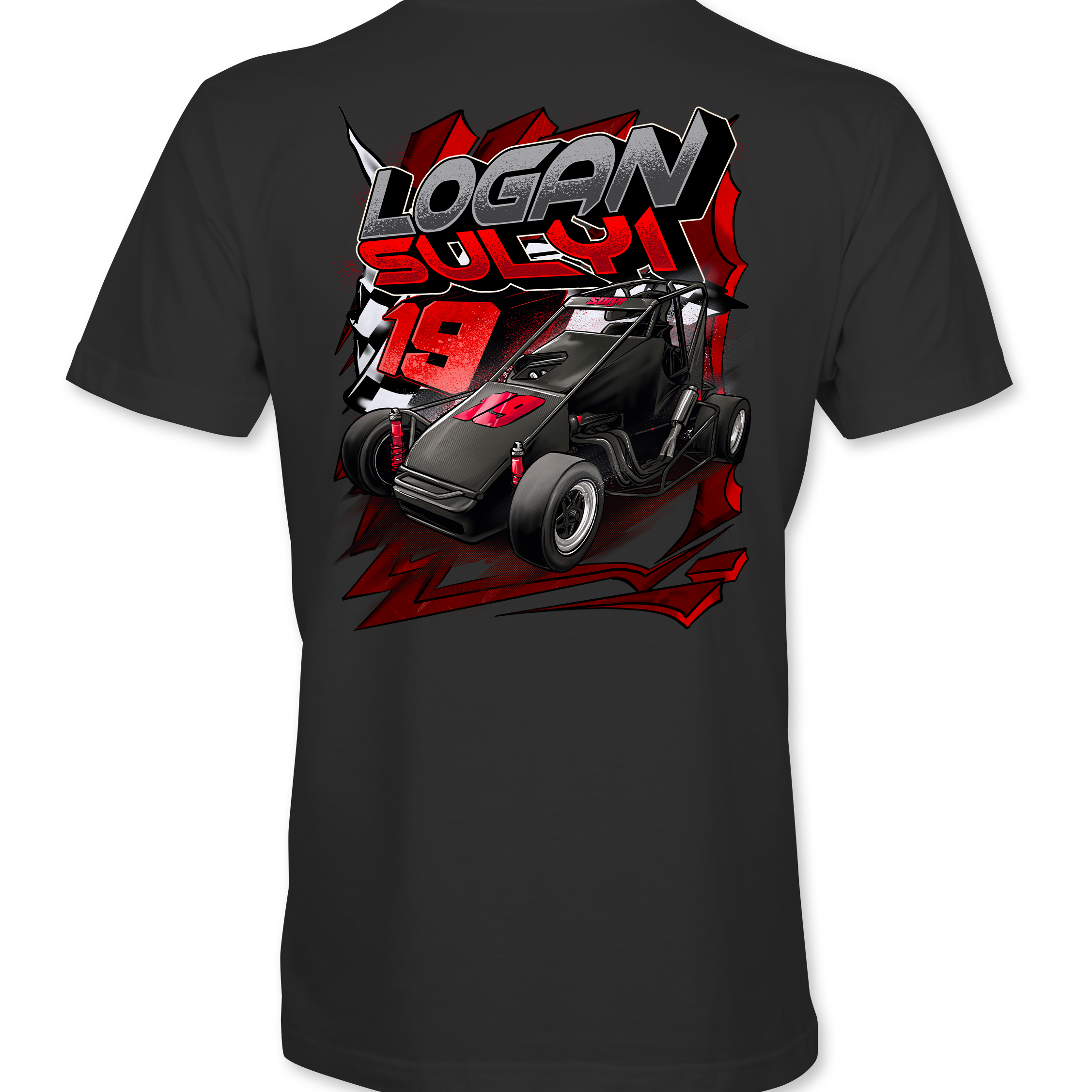 Logan Sulyi T-Shirts Black Acid Apparel