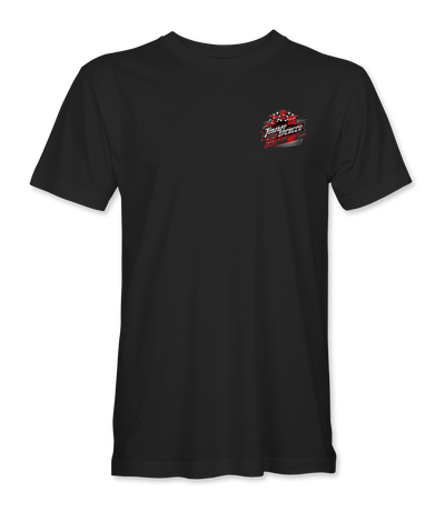 Tommy Spencer Motorsports T-Shirts Design #3 Black Acid Apparel
