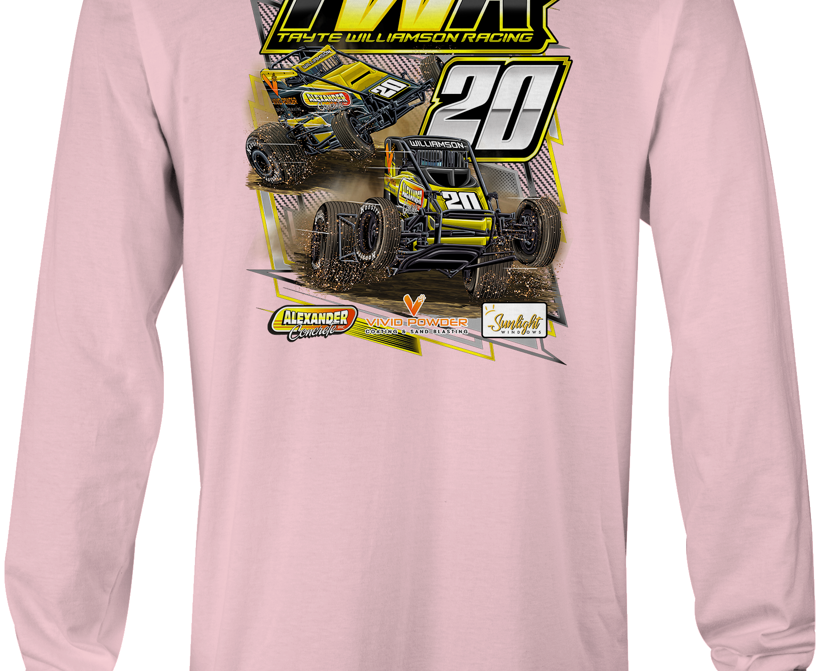 Tayte Williamson Racing Long Sleeves Black Acid Apparel