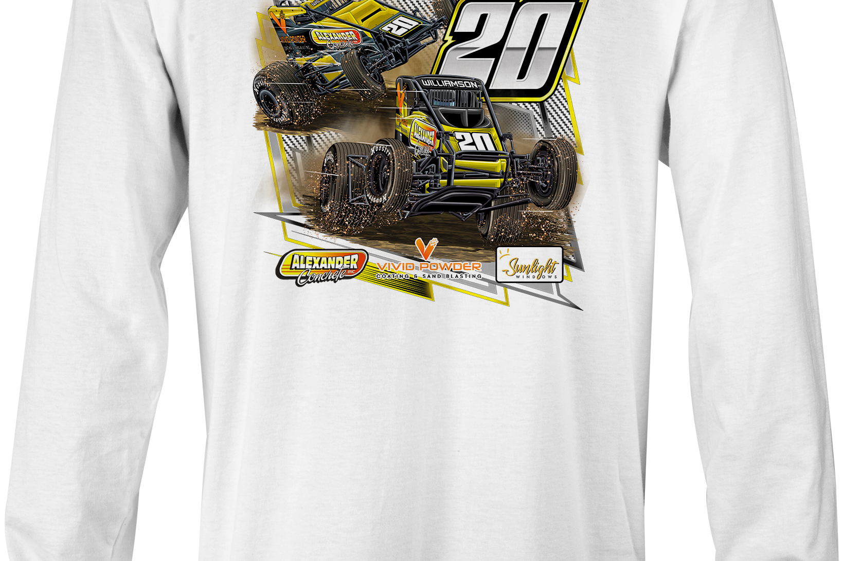 Tayte Williamson Racing Long Sleeves Black Acid Apparel