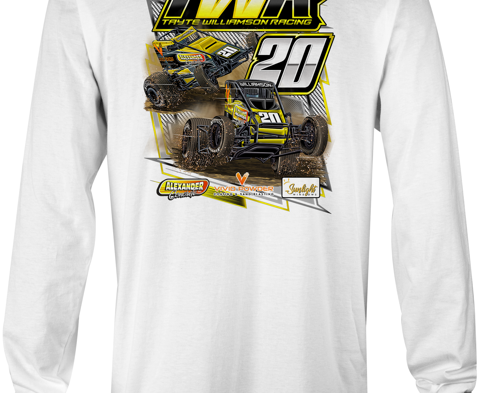 Tayte Williamson Racing Long Sleeves Black Acid Apparel