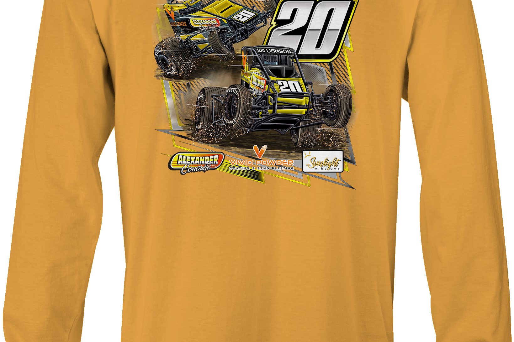 Tayte Williamson Racing Long Sleeves Black Acid Apparel