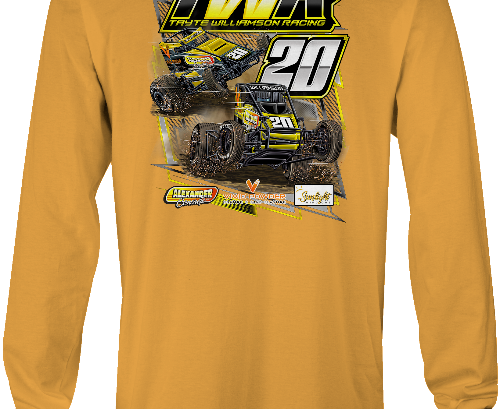 Tayte Williamson Racing Long Sleeves Black Acid Apparel