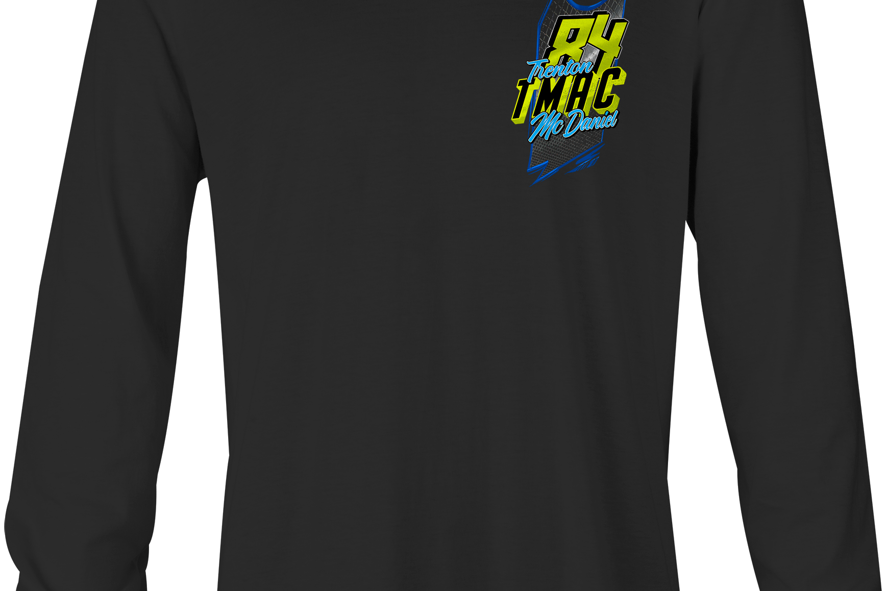 Trenton TMAC McDaniel Long Sleeves Black Acid Apparel