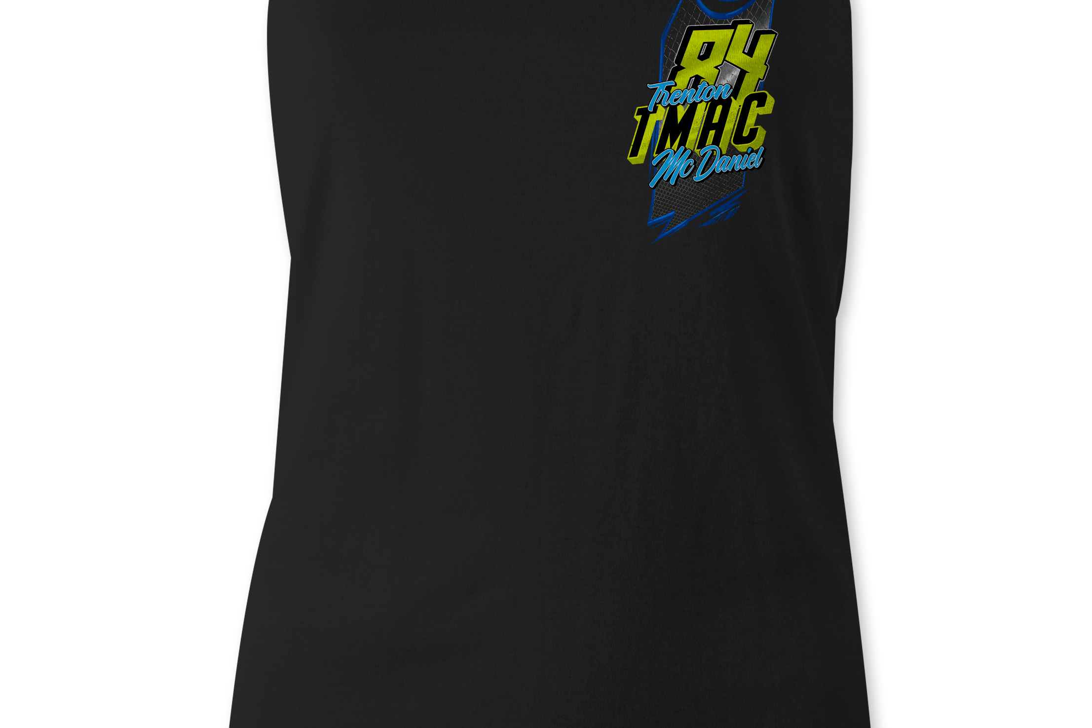 Trenton TMAC McDaniel Tank Tops Black Acid Apparel