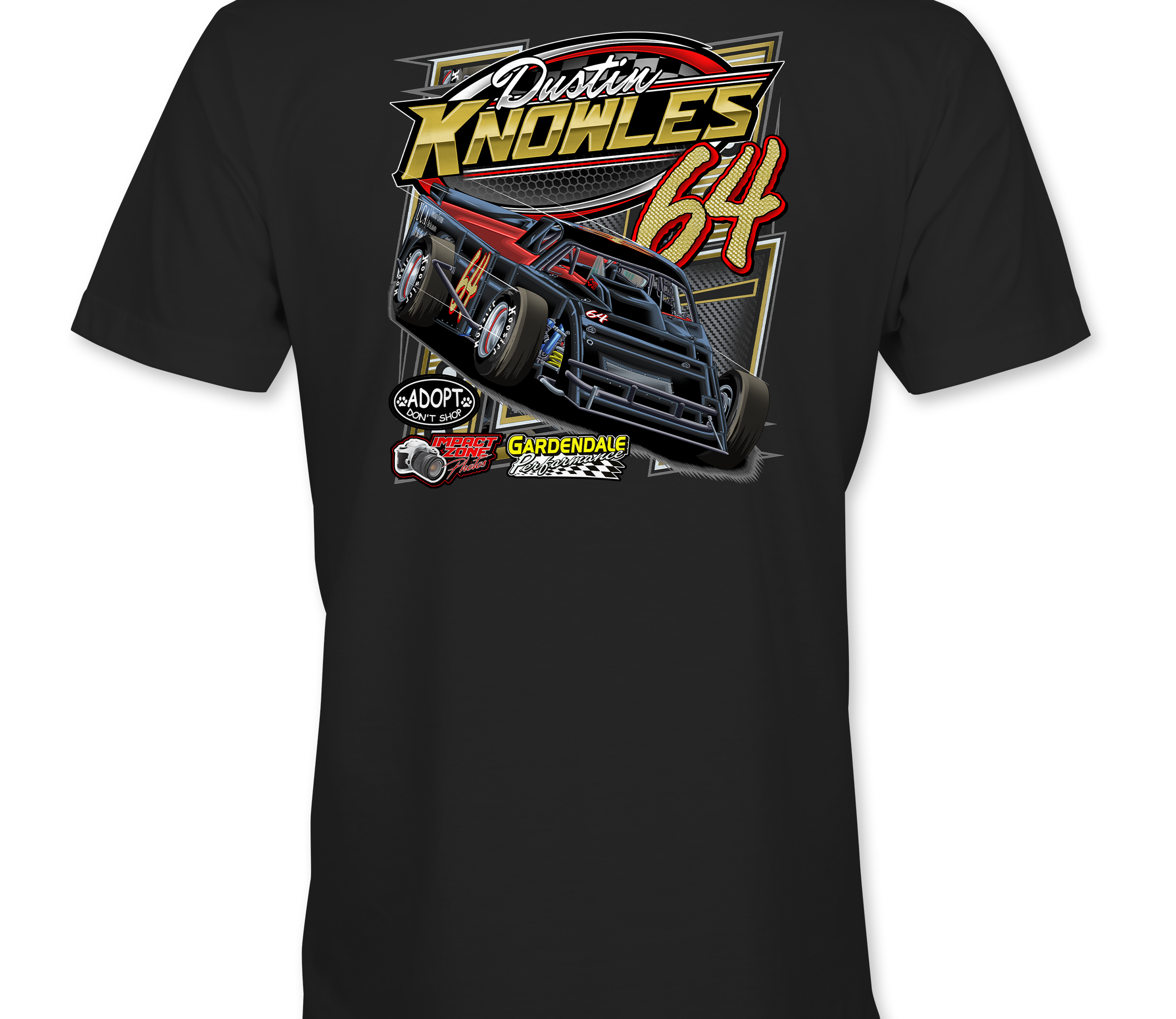 Dustin Knowles 2023 T-Shirts Black Acid Apparel