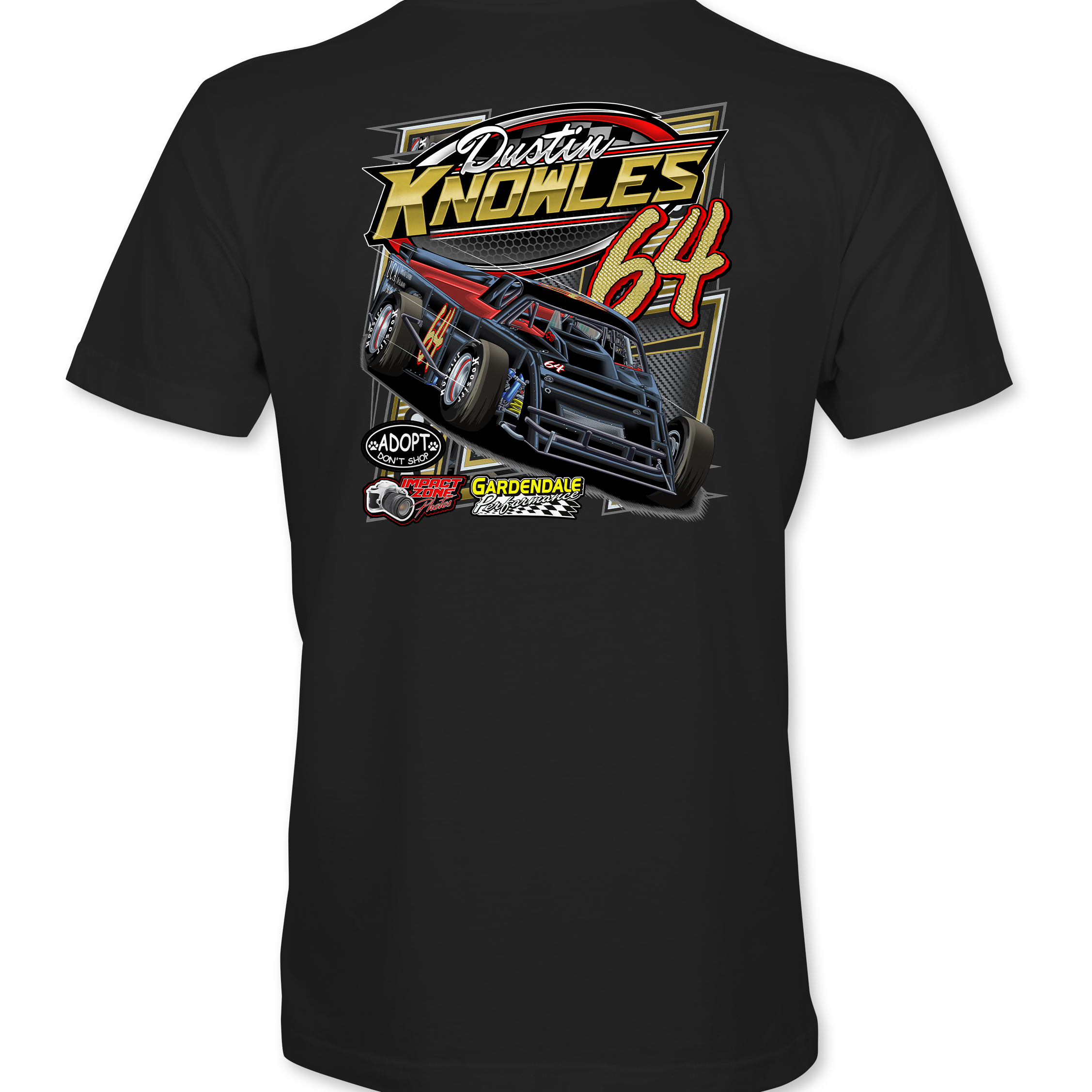 Dustin Knowles 2023 T-Shirts Black Acid Apparel