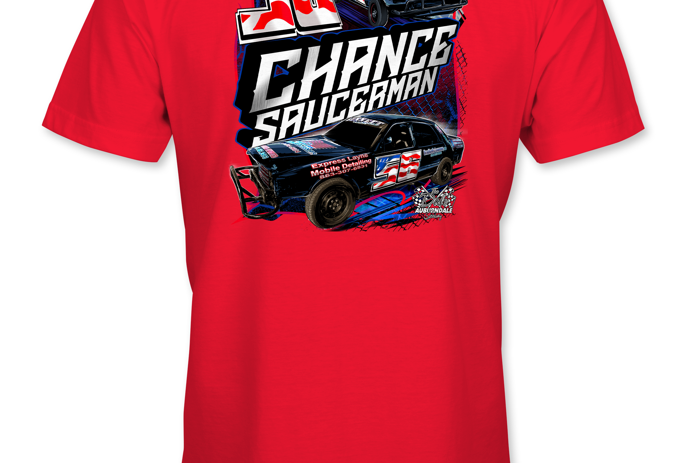 Chance Saucerman 2023 T-Shirts Black Acid Apparel