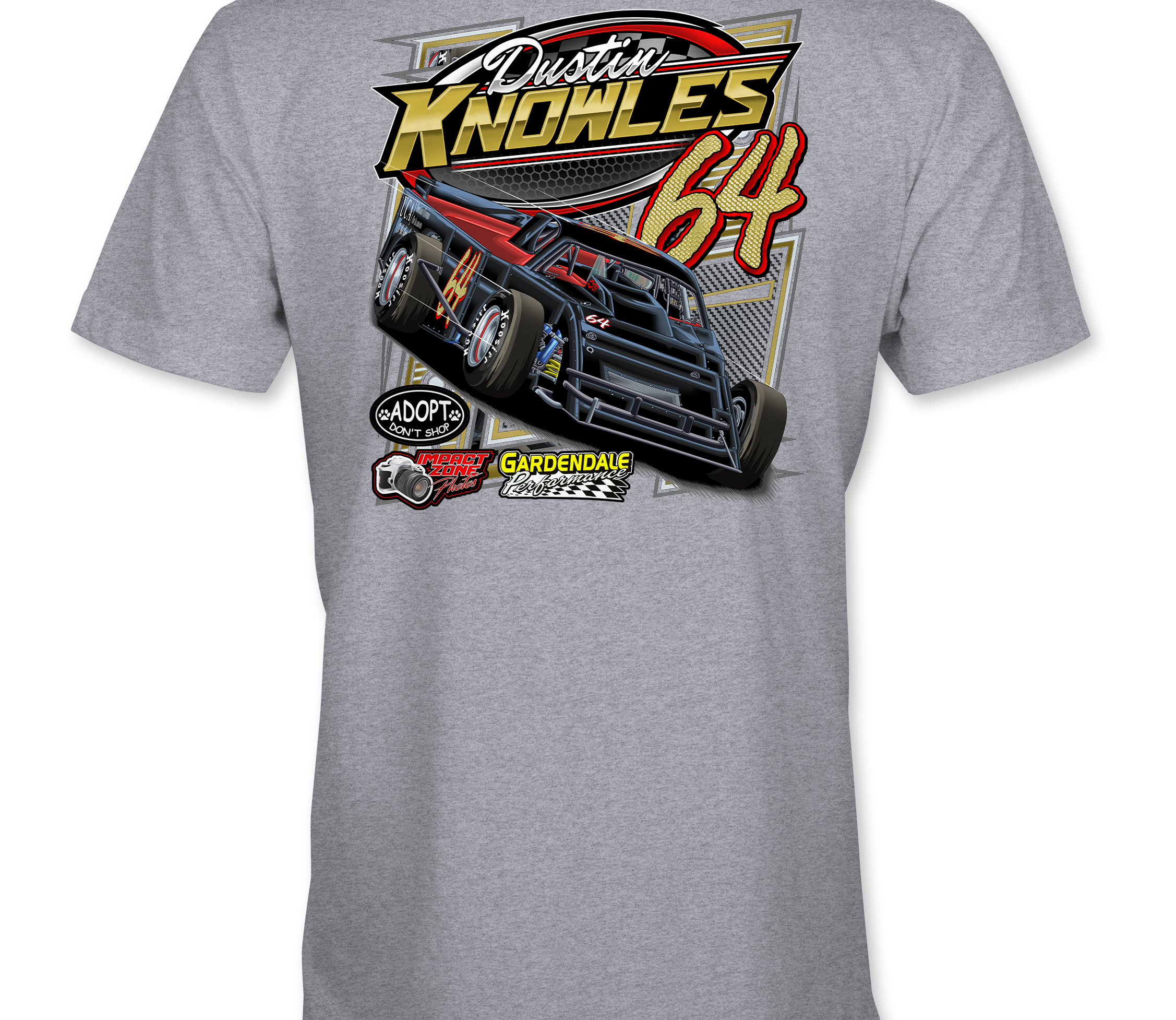 Dustin Knowles 2023 T-Shirts Black Acid Apparel