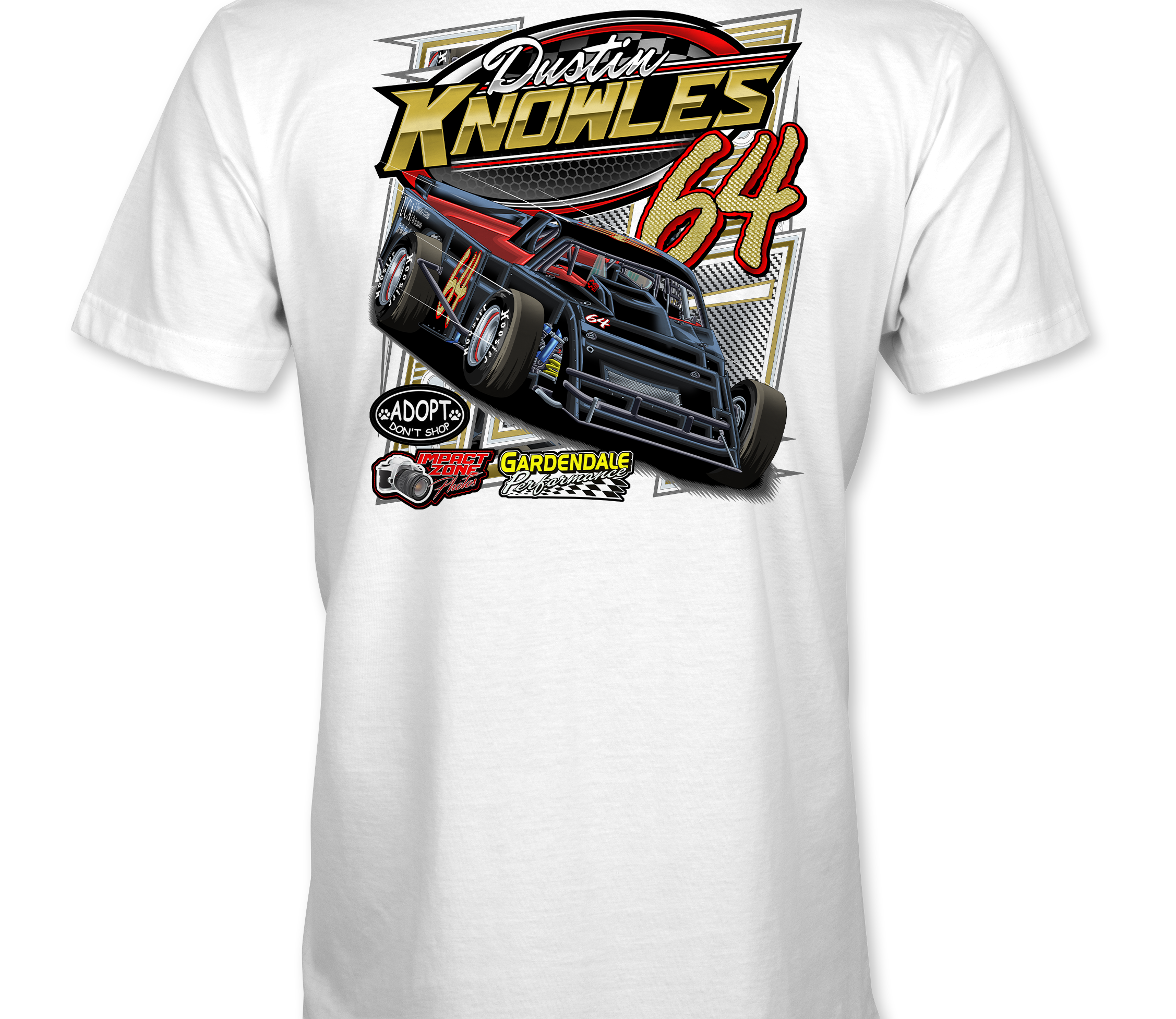 Dustin Knowles 2023 T-Shirts Black Acid Apparel