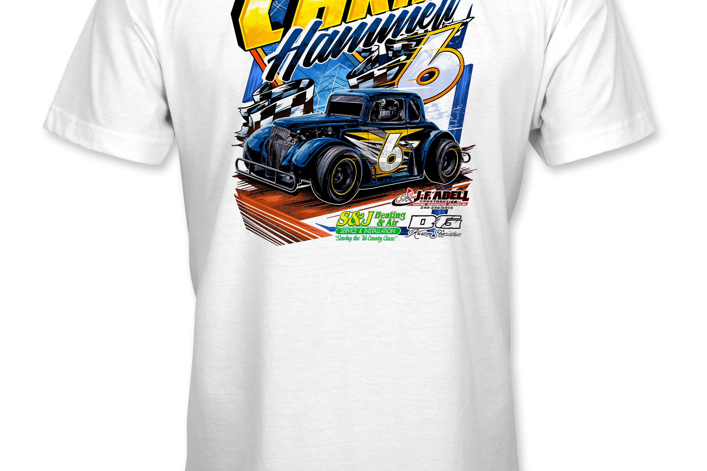 Chris Hammett 2023 T-Shirts Black Acid Apparel