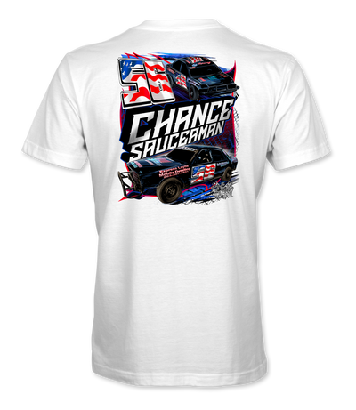 Chance Saucerman 2023 T-Shirts Black Acid Apparel