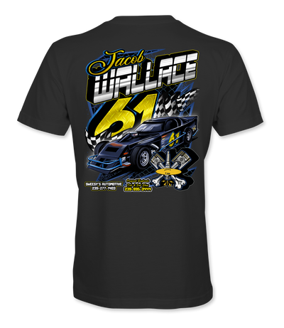 Jacob Wallace T-Shirts Black Acid Apparel