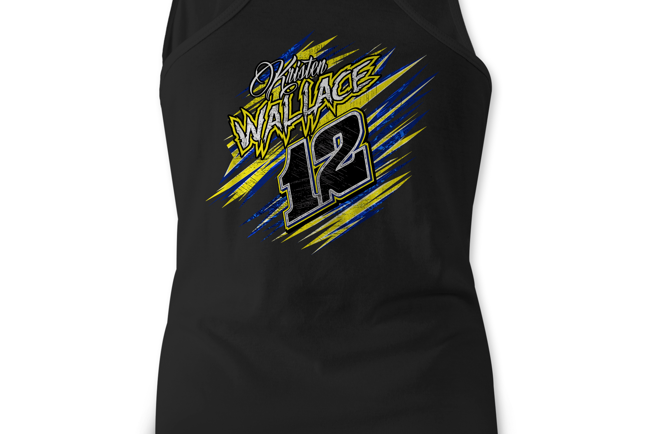 Kristen Wallace 2022 Tank Tops Black Acid Apparel