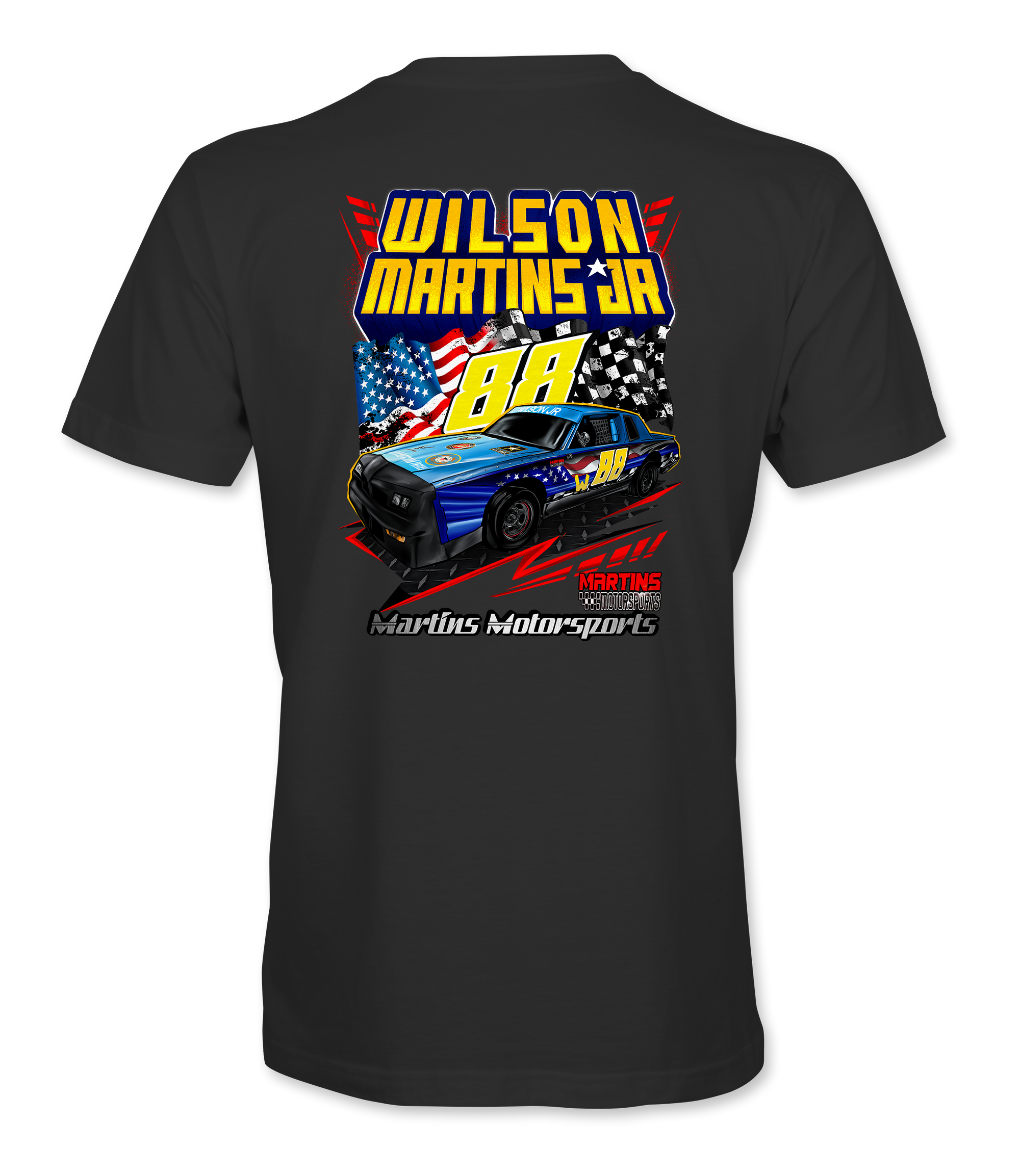 Wilson Martins JR T-Shirts Black Acid Apparel