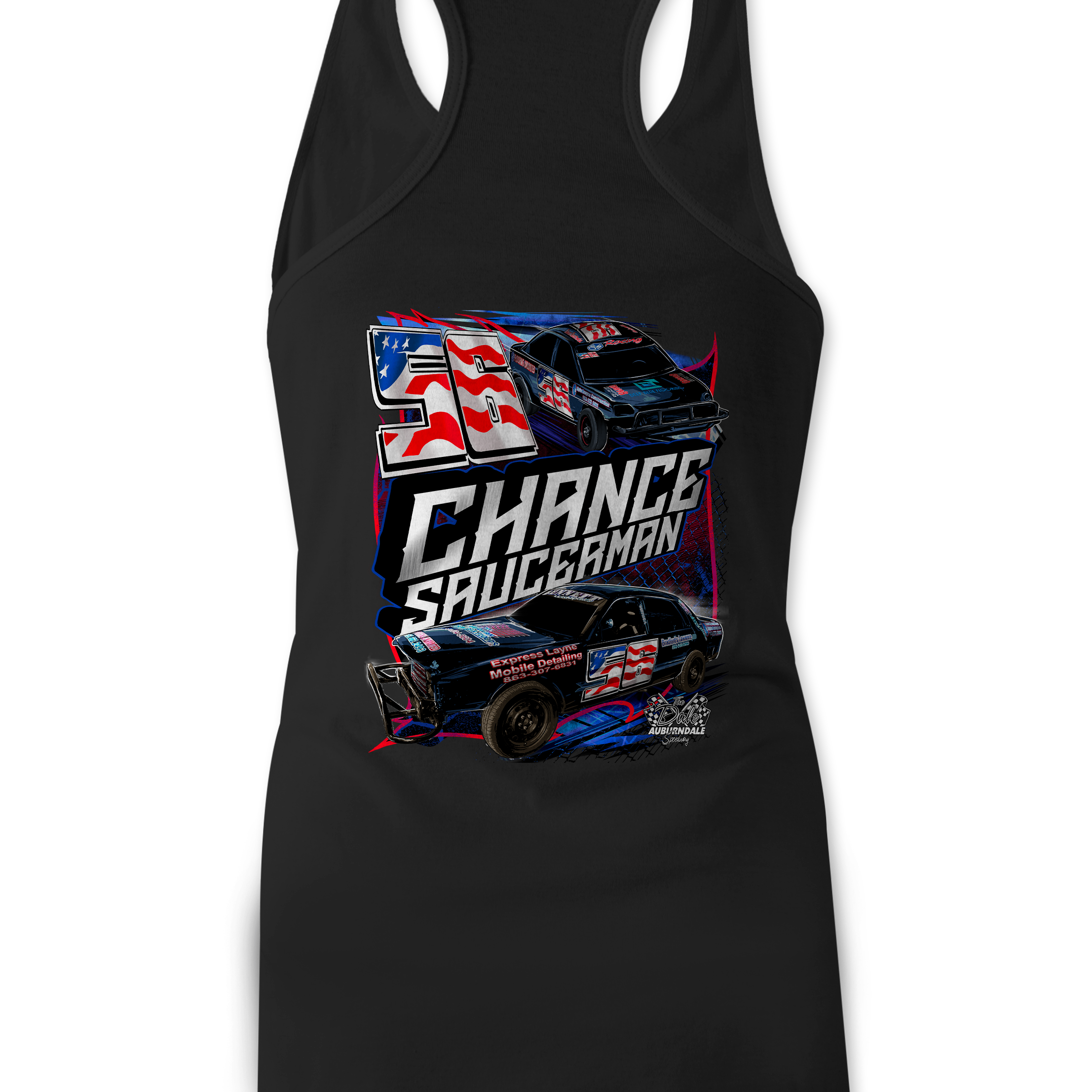 Chance Saucerman 2023 Tank Tops Black Acid Apparel